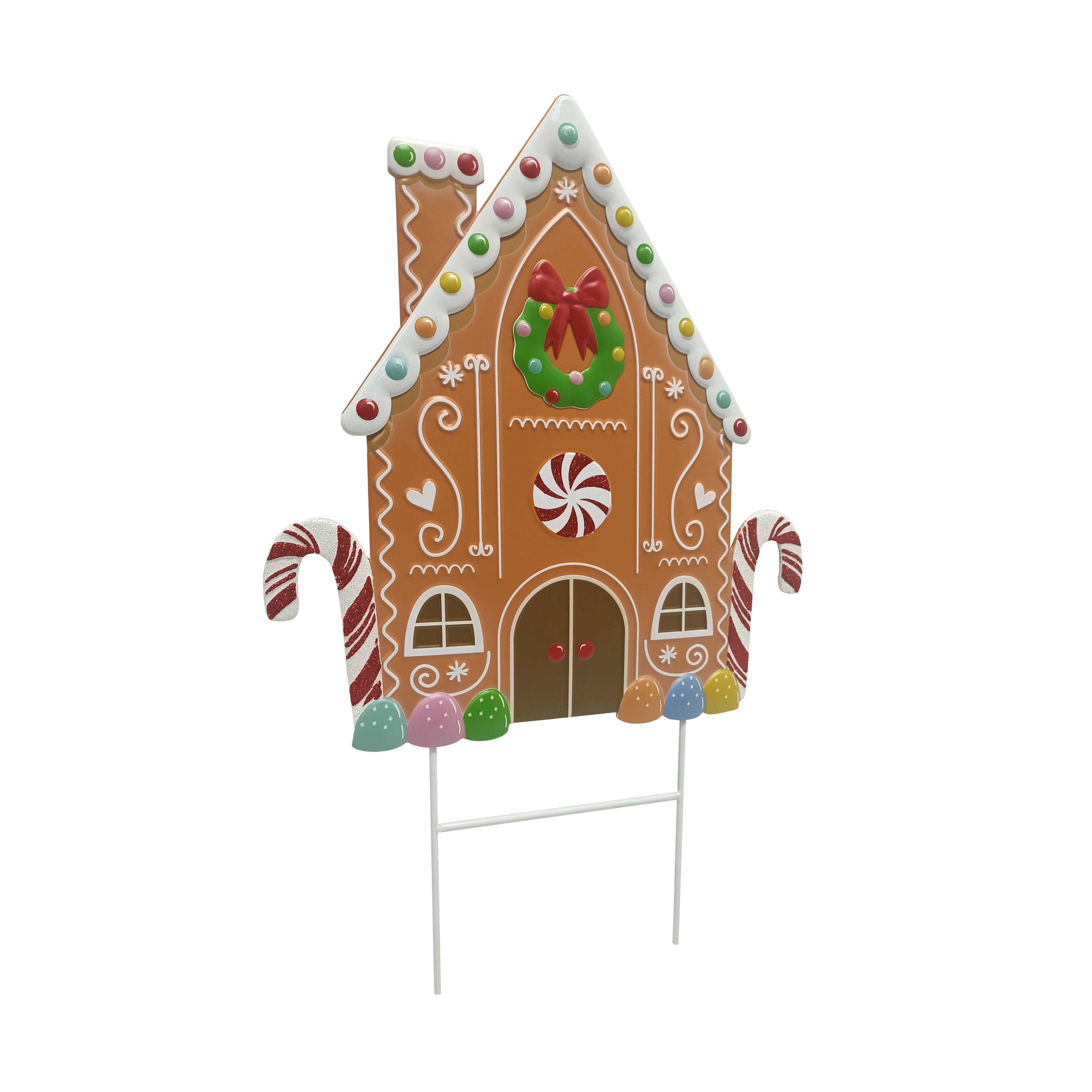 2ft. Gingerbread House Yard Stake by Ashland&#xAE;