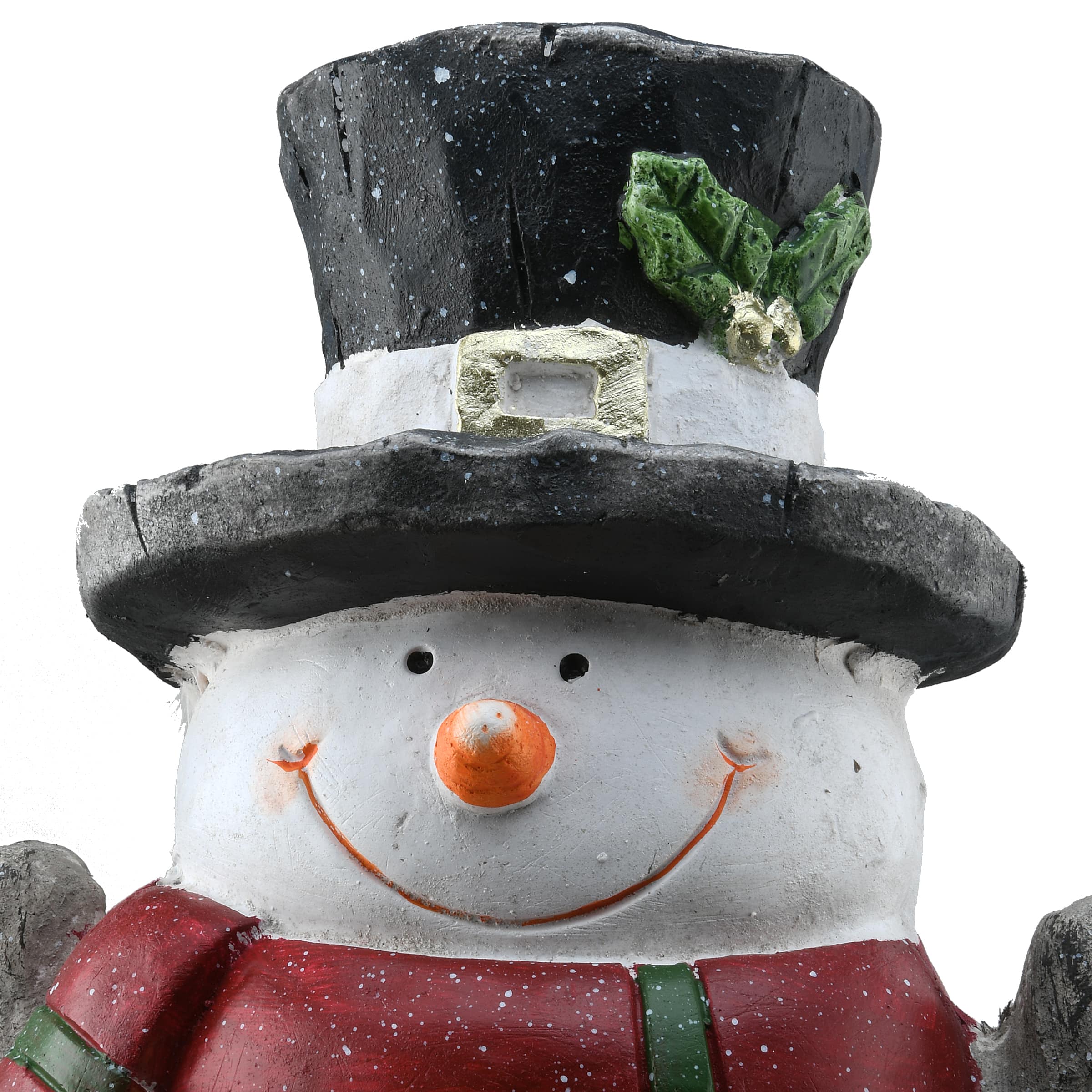 16.5" Lighted Snowman Décor Piece