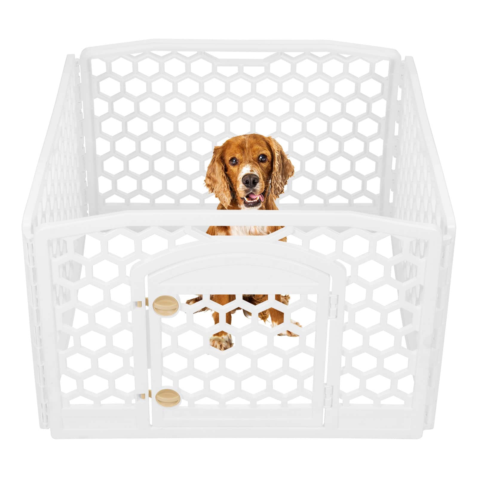 Iris® 4-White Panel Pet Playpen Michaels