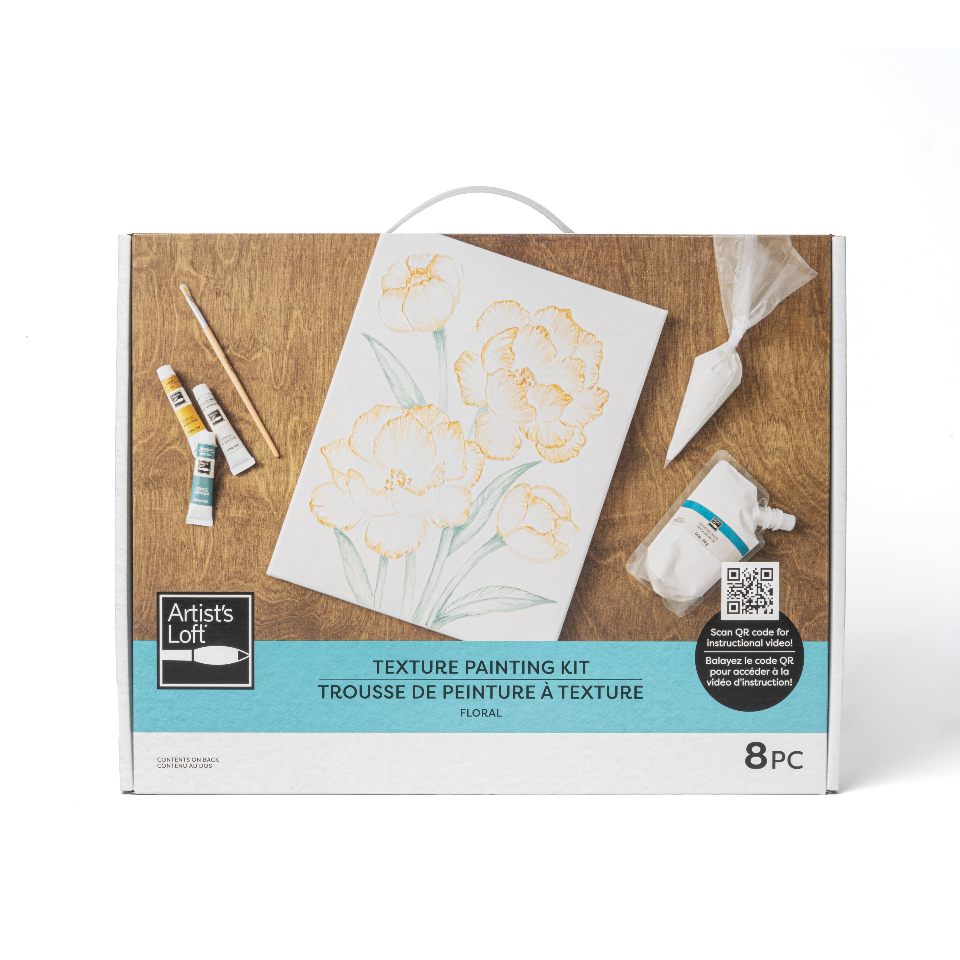 Floral Texture Painting Kit by Artist&#x27;s Loft&#xAE;