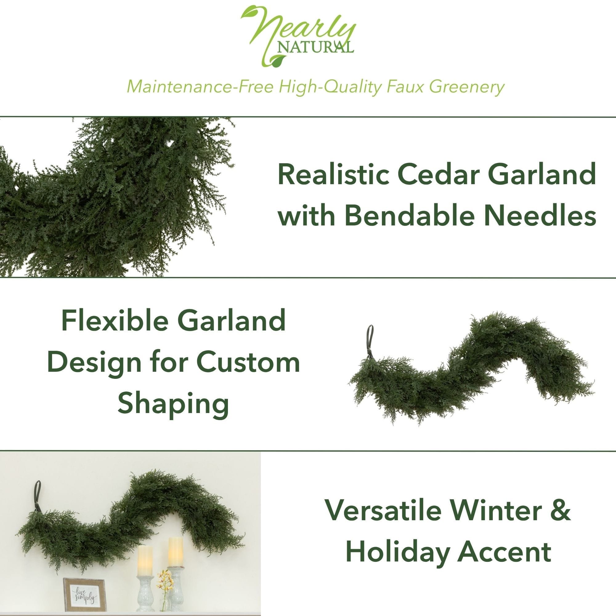 5ft. Cedar Garland