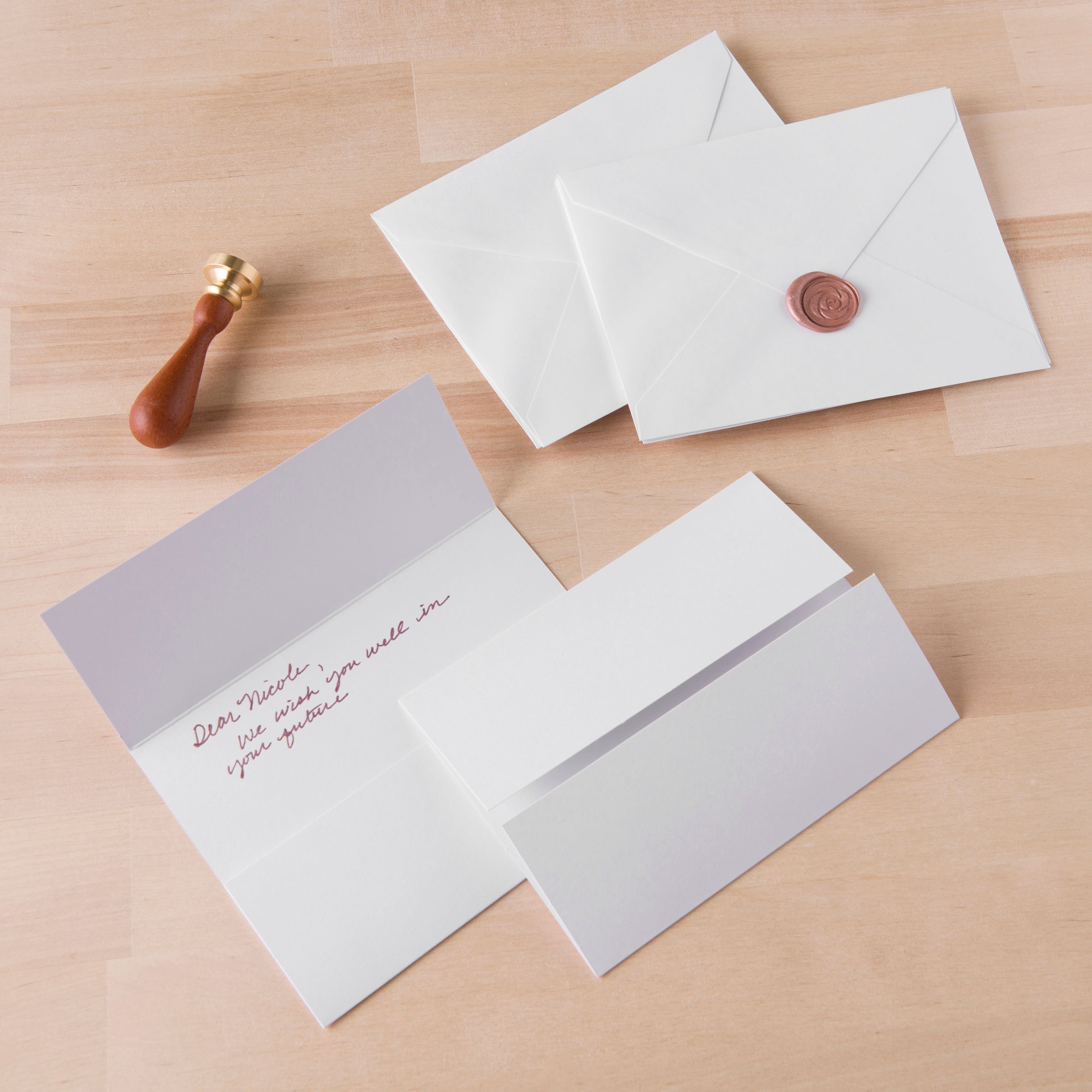 12 Packs: 10 ct. (120 total) 4.25" x 5.5" White Gatefold Cards & Envelopes by Recollections™
