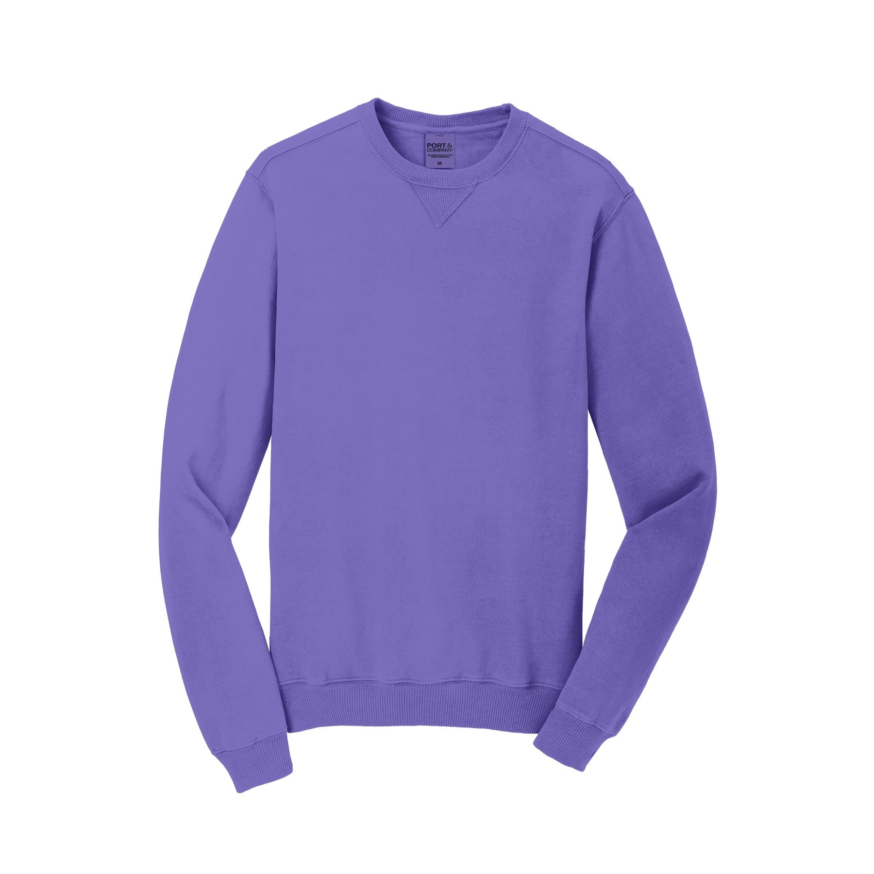 Port & Company Beach Wash Garment-Dyed Crewneck Sweatshirt
