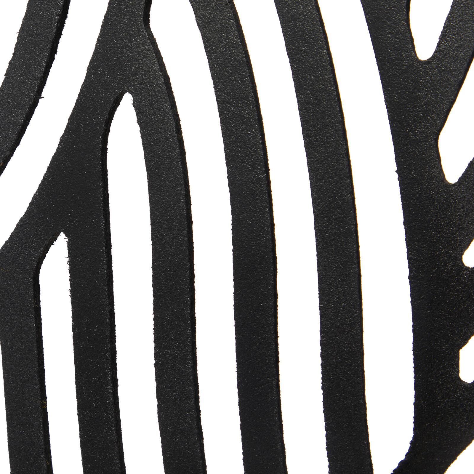 6.6ft. Black Wooden 3 Panel Room Divider Screen