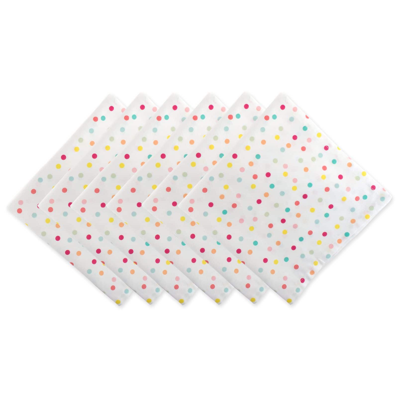 DII® Colorful Polka Dot Napkin, 6ct.