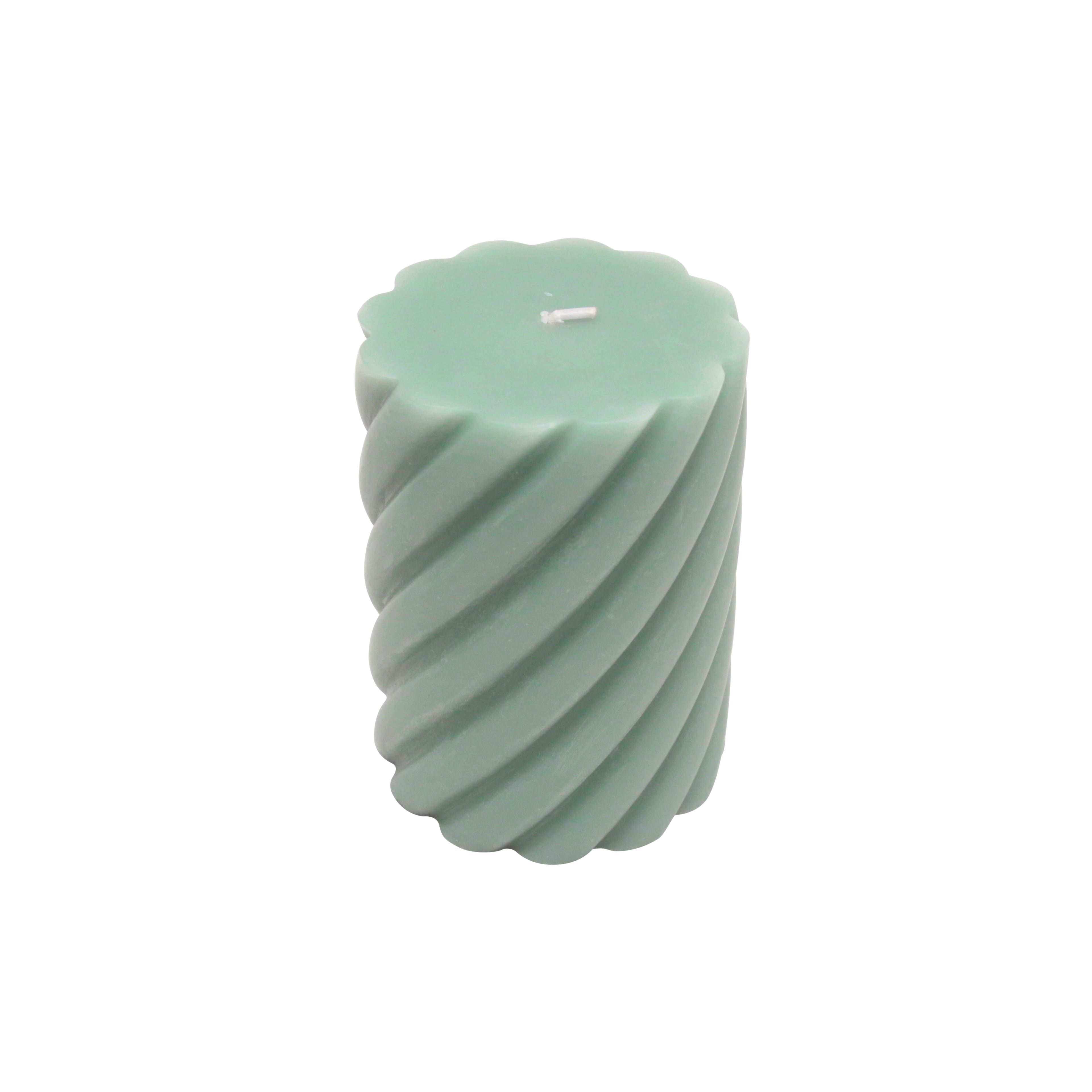Lightly Fragranced Twist Pillar Candle by Ashland&#xAE;