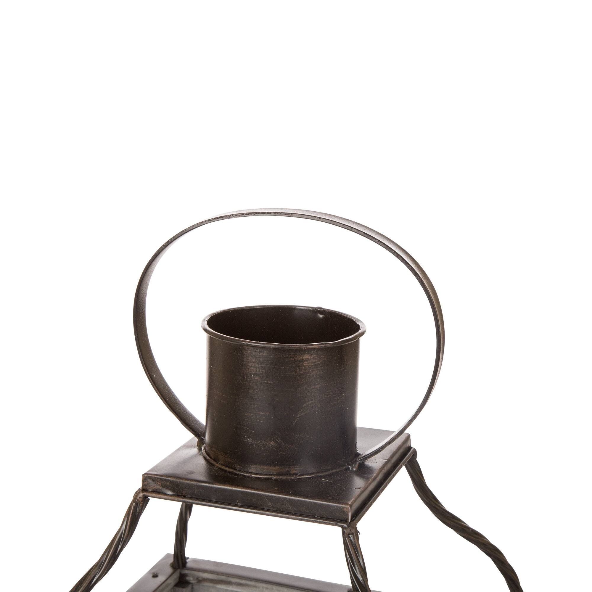Glitzhome® Oversized Wood & Metal Lantern Set