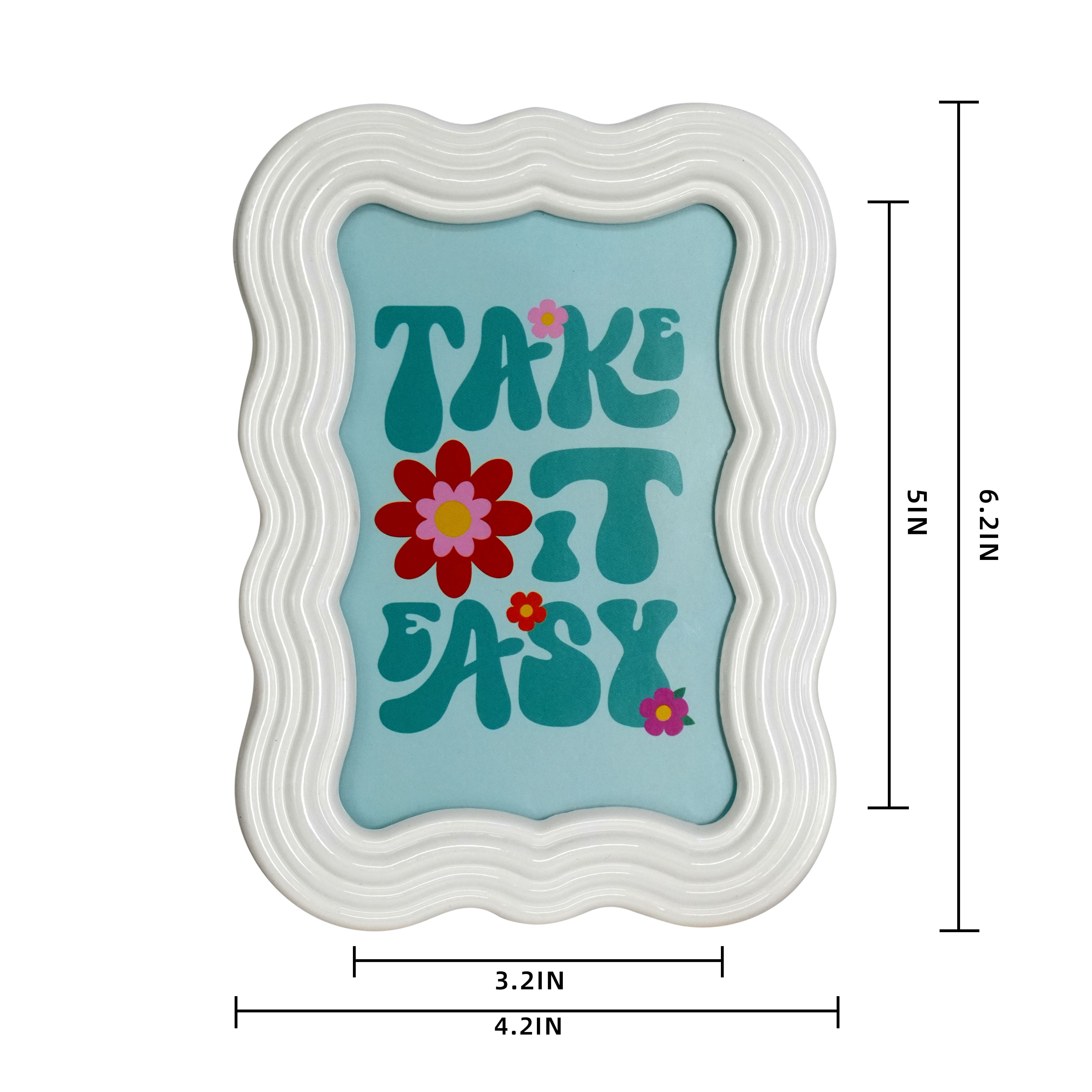 4&#x22; x 6&#x22; Waves Retro Frame by Studio D&#xE9;cor&#xAE;