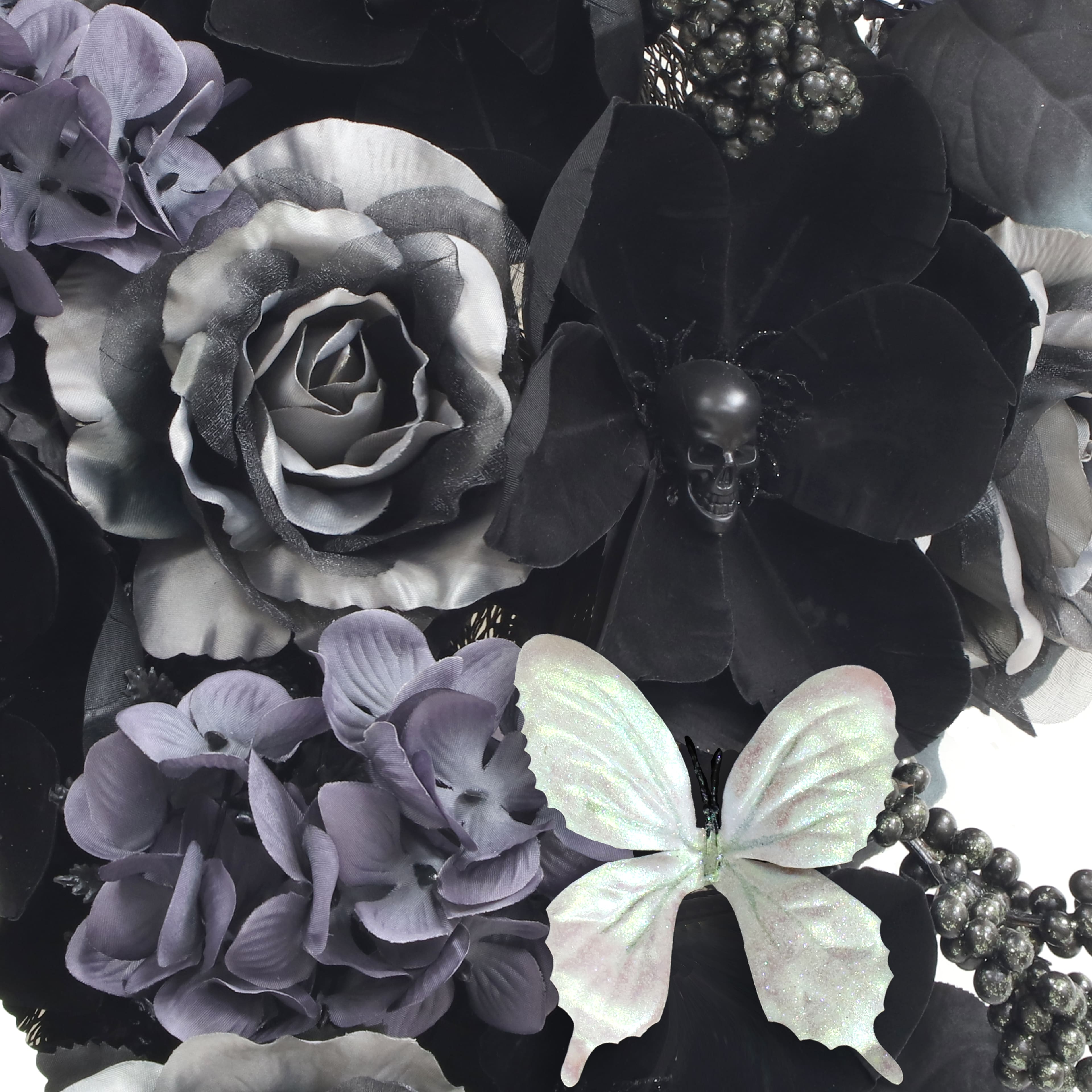 28&#x22; Rose &#x26; Butterfly Teardrop by Ashland&#xAE;
