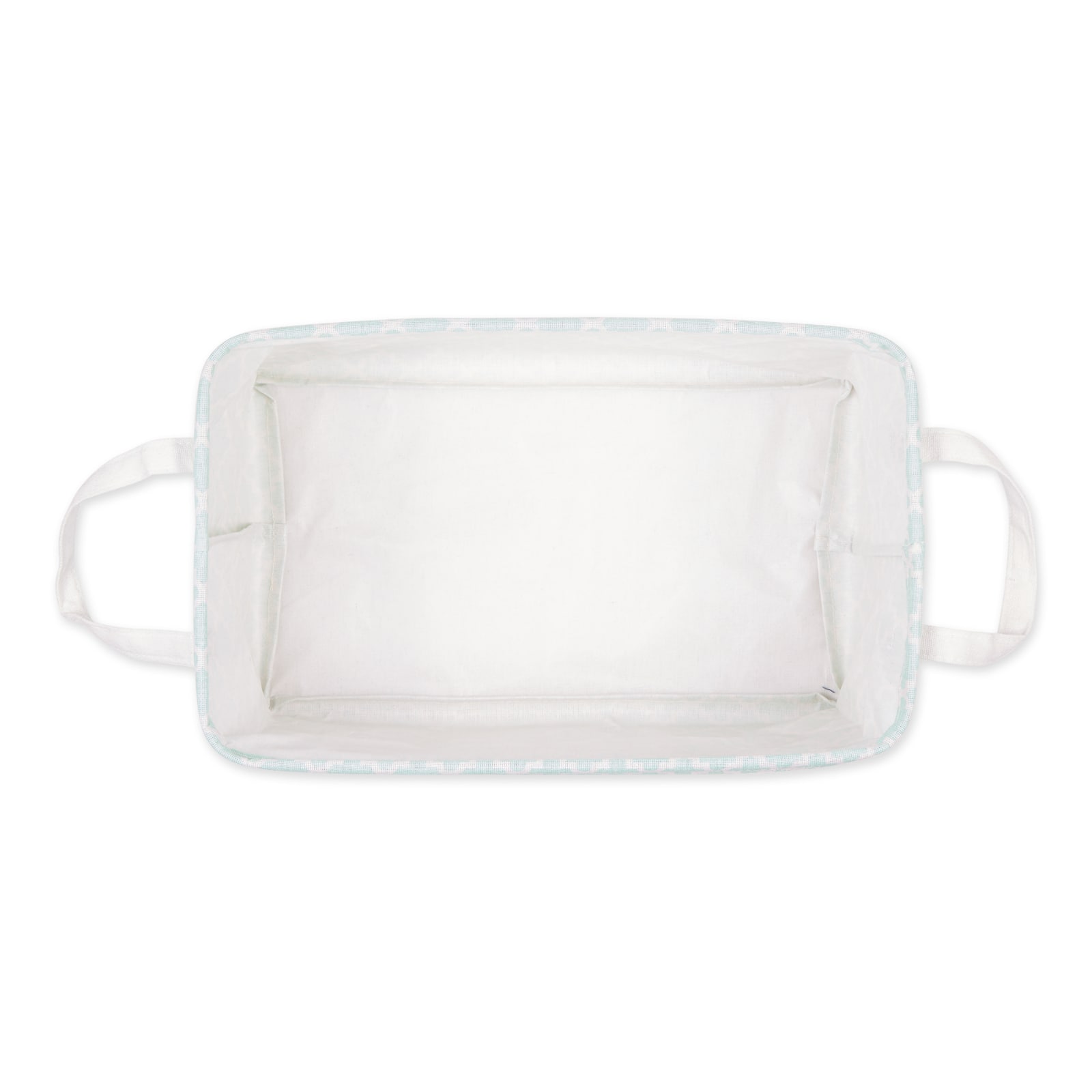 DII&#xAE; Large Lattice PE-Coated Cotton Polyester Laundry Bin, 2ct.