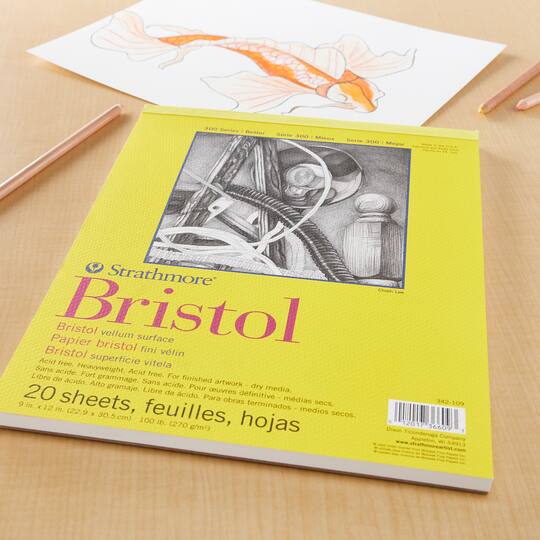Strathmore 300 Series Bristol Smooth Pad Strathmore 300 Series Bristol Smooth Pad