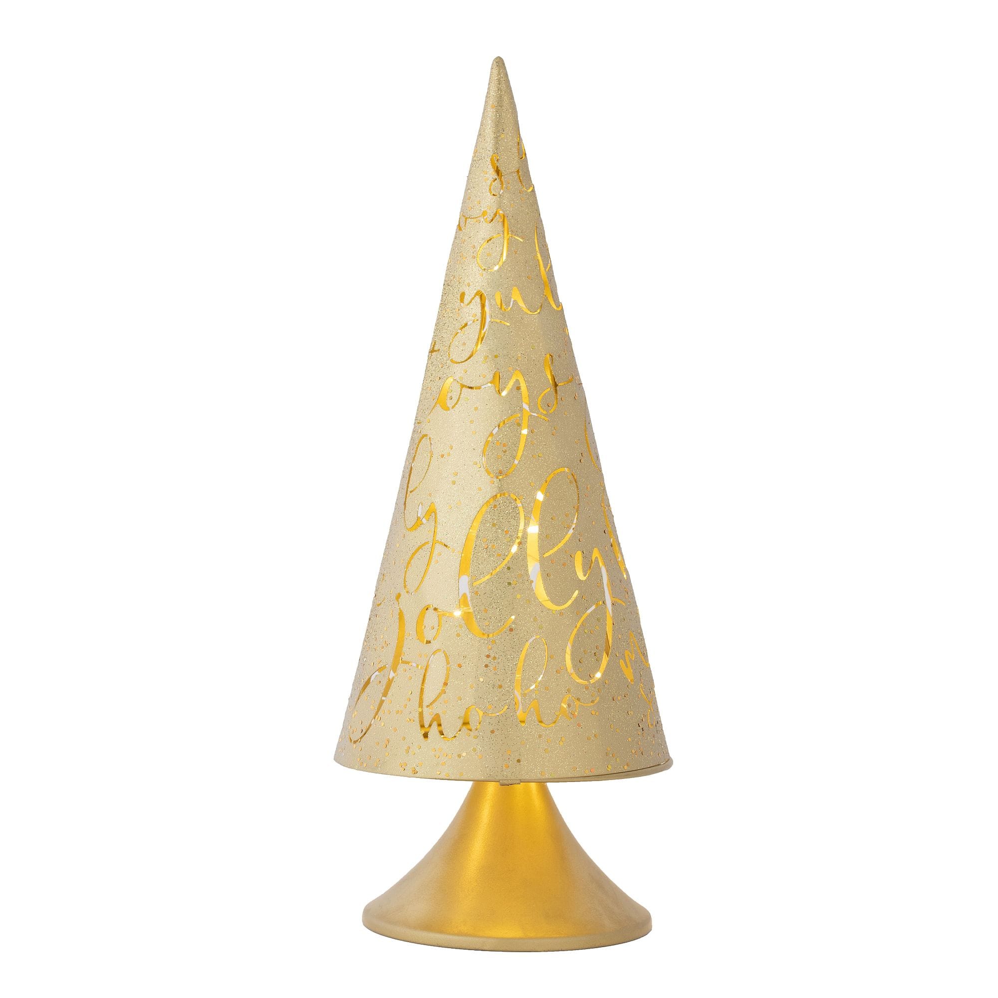 Haute Decor 12" LED Christmas Cone Tree