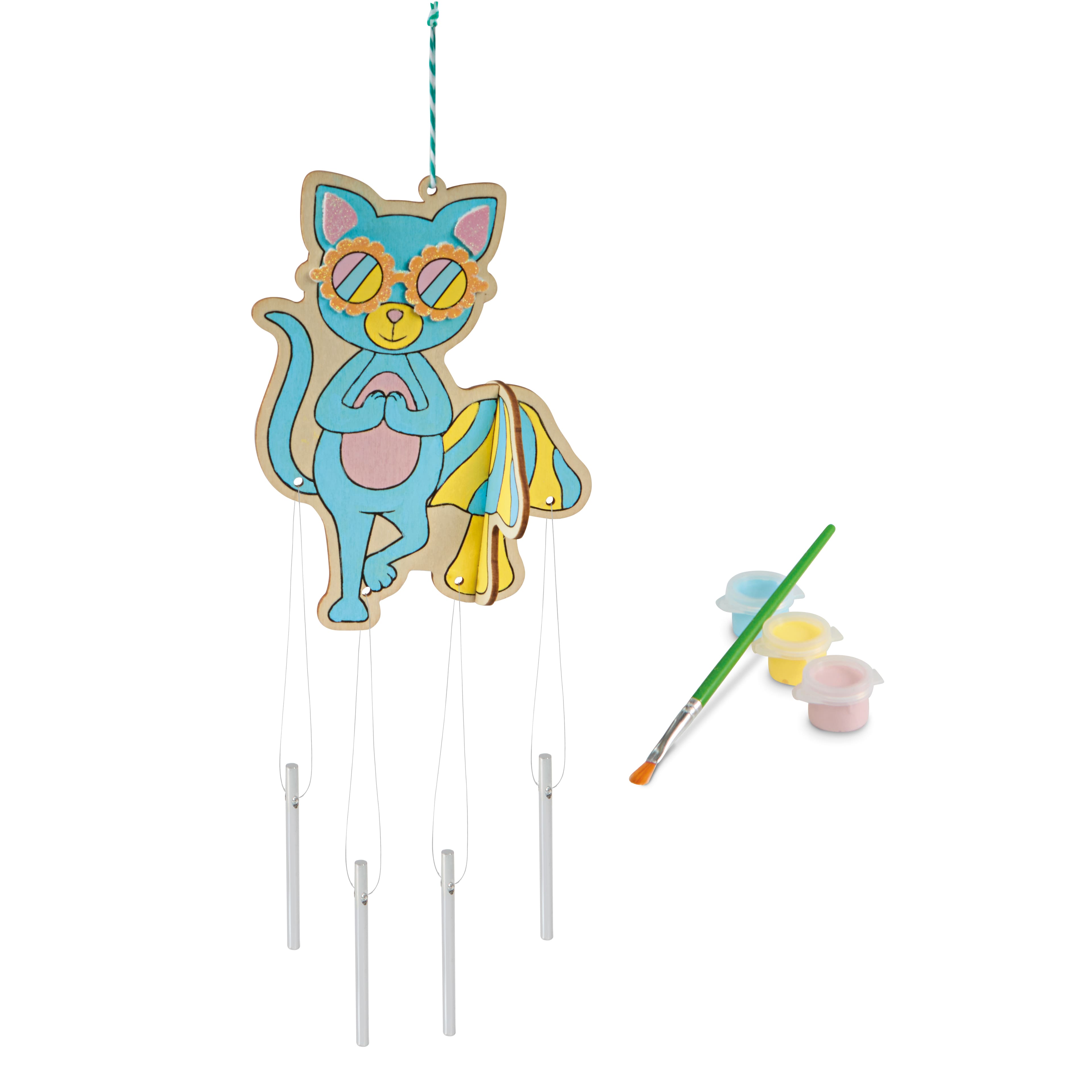 Cool Cat Windchime Craft Kit by Creatology&#x2122;