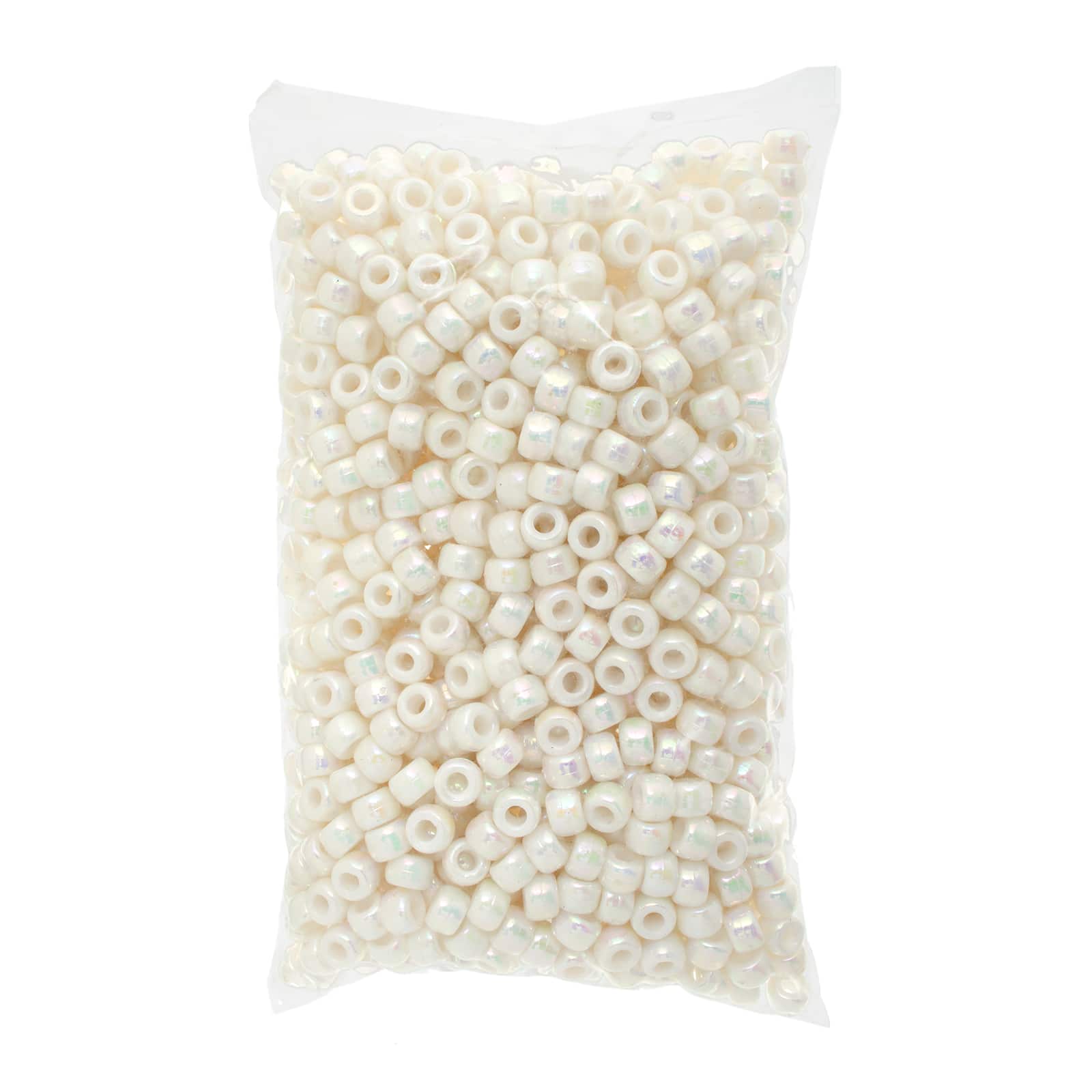 John Bead 9mm Opaque Plastic Pony Beads, 1,000ct.