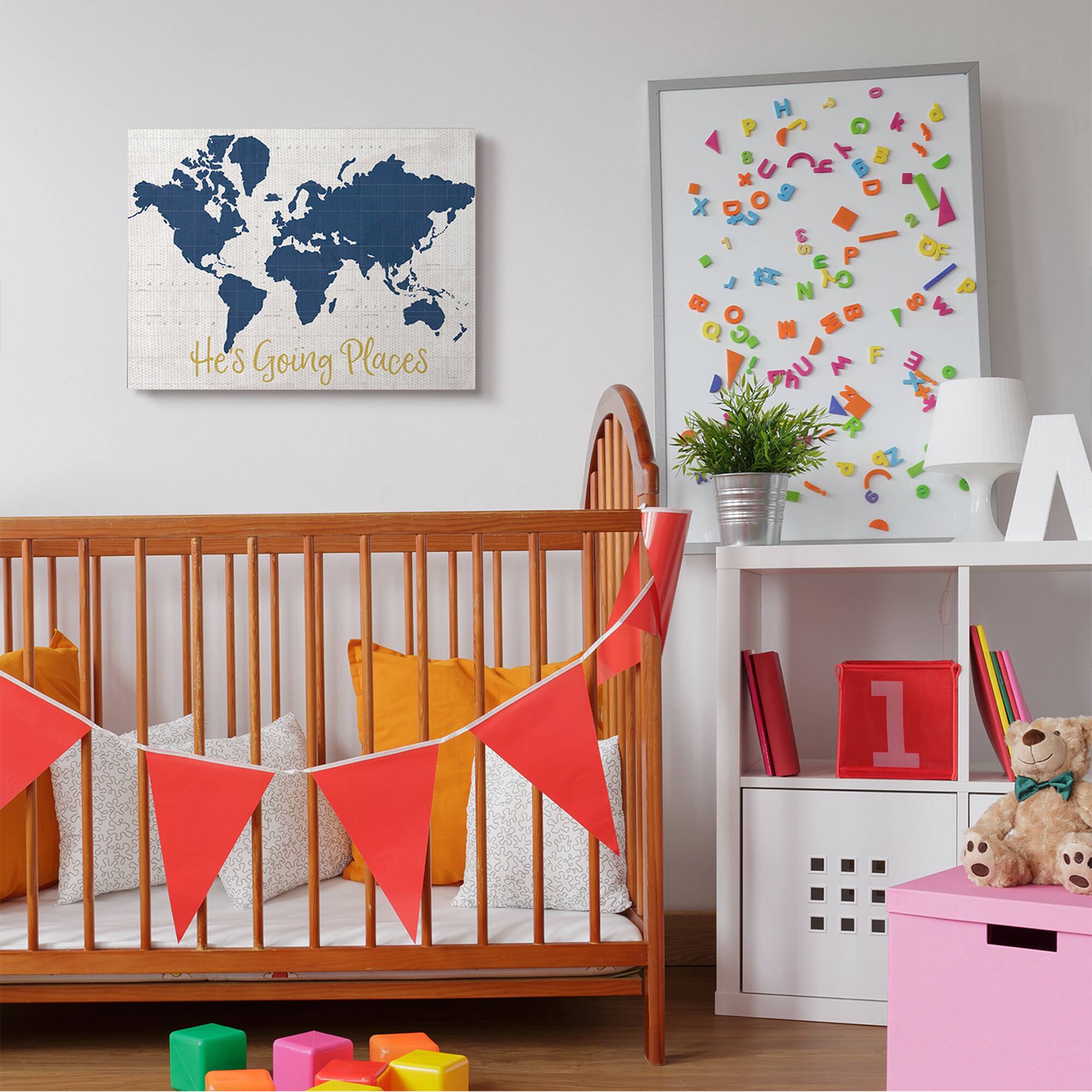 Stupell Industries He's Going Places Canvas Wall Art