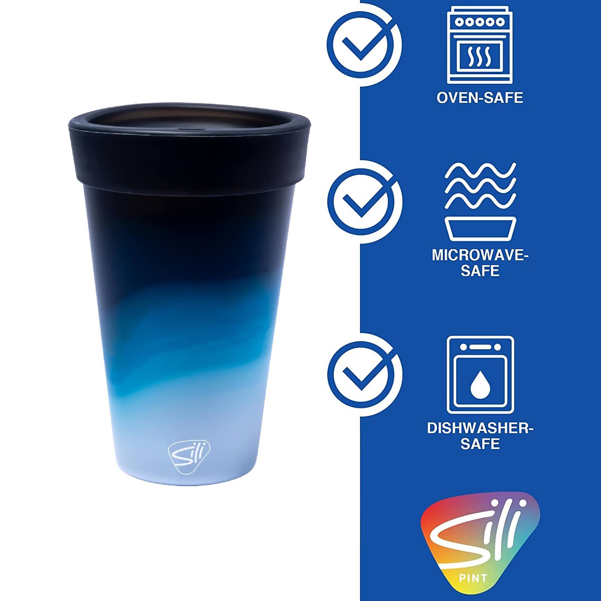 Silipint&#xAE; 16oz. Silicone Coffee Tumblers, 2ct.