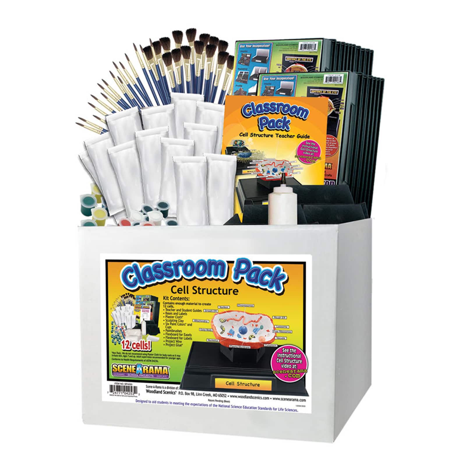 Woodland&#xAE; Scene-A-Rama&#xAE; Cell Structure Classroom Pack&#x2122;