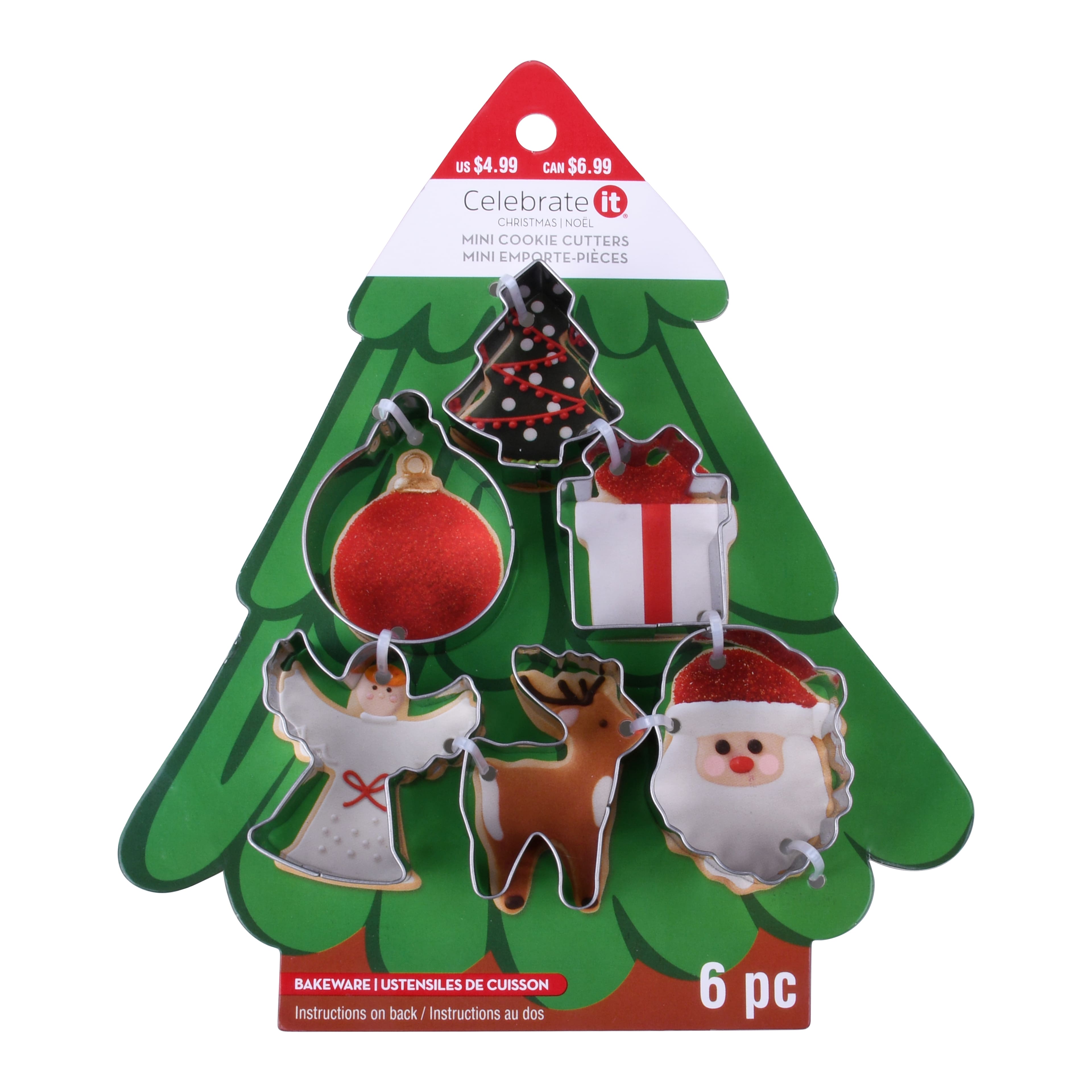 Christmas Icon Mini Cookie Cutter Set by Celebrate It Michaels