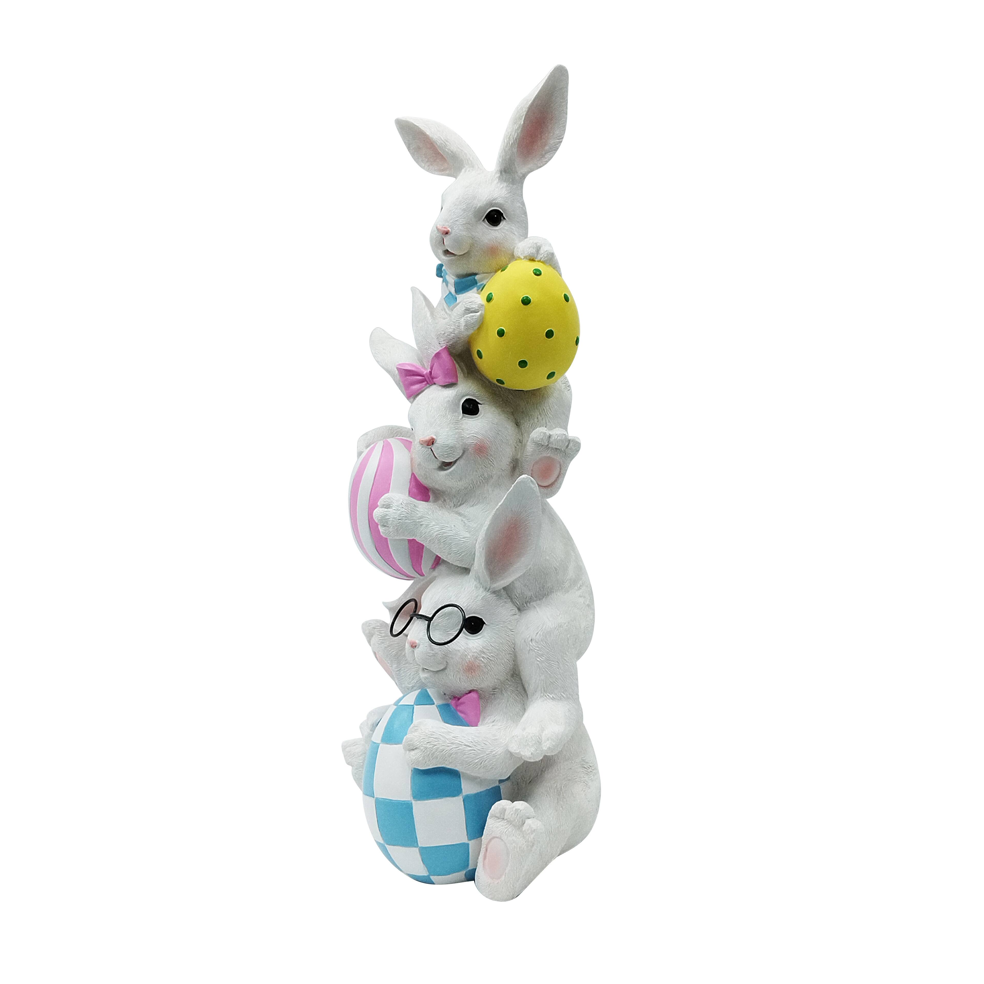 22" Triple Bunny Tabletop Décor by Ashland®