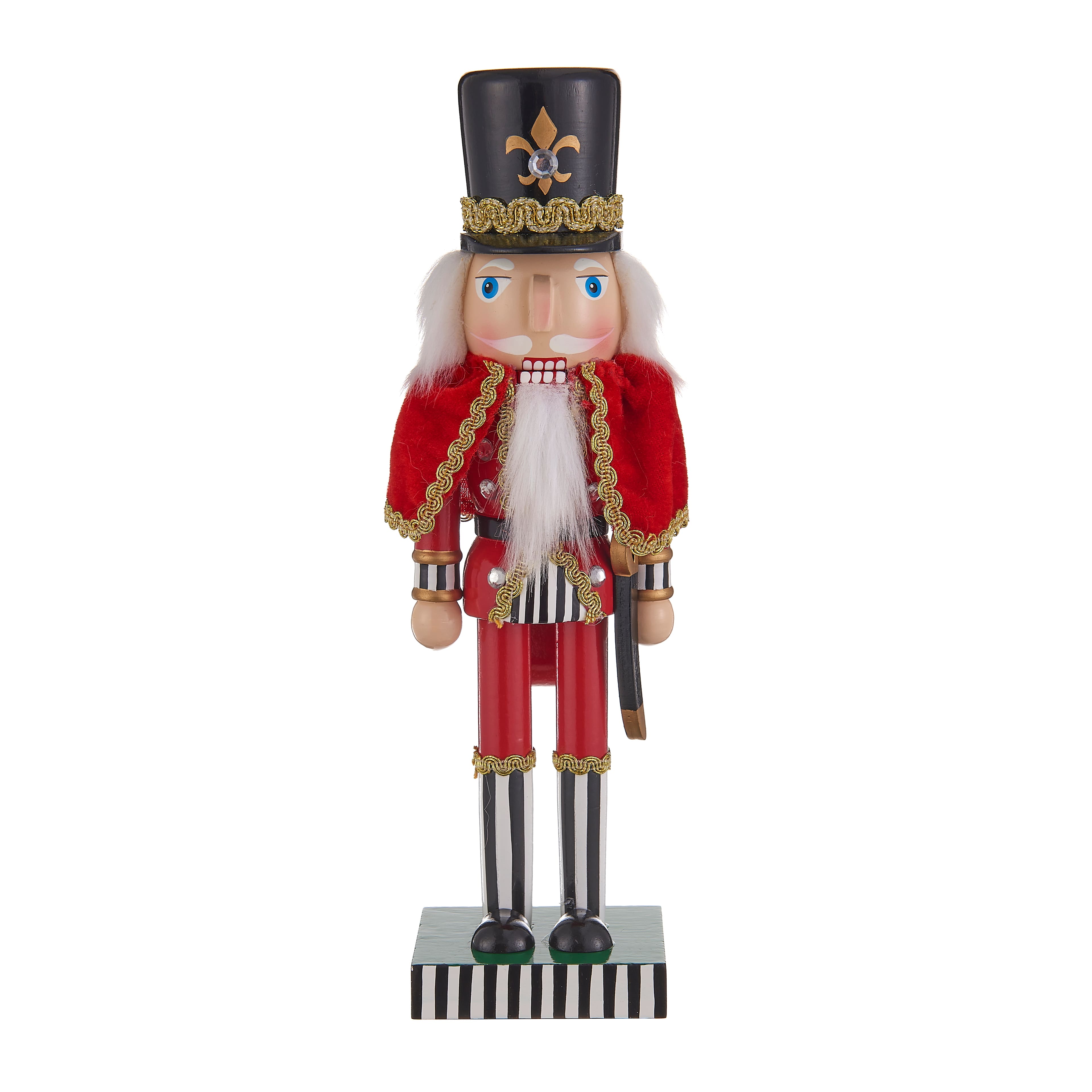 10&#x22; Nutcracker Solder in Red &#x26; Gold Cape by Ashland&#xAE;