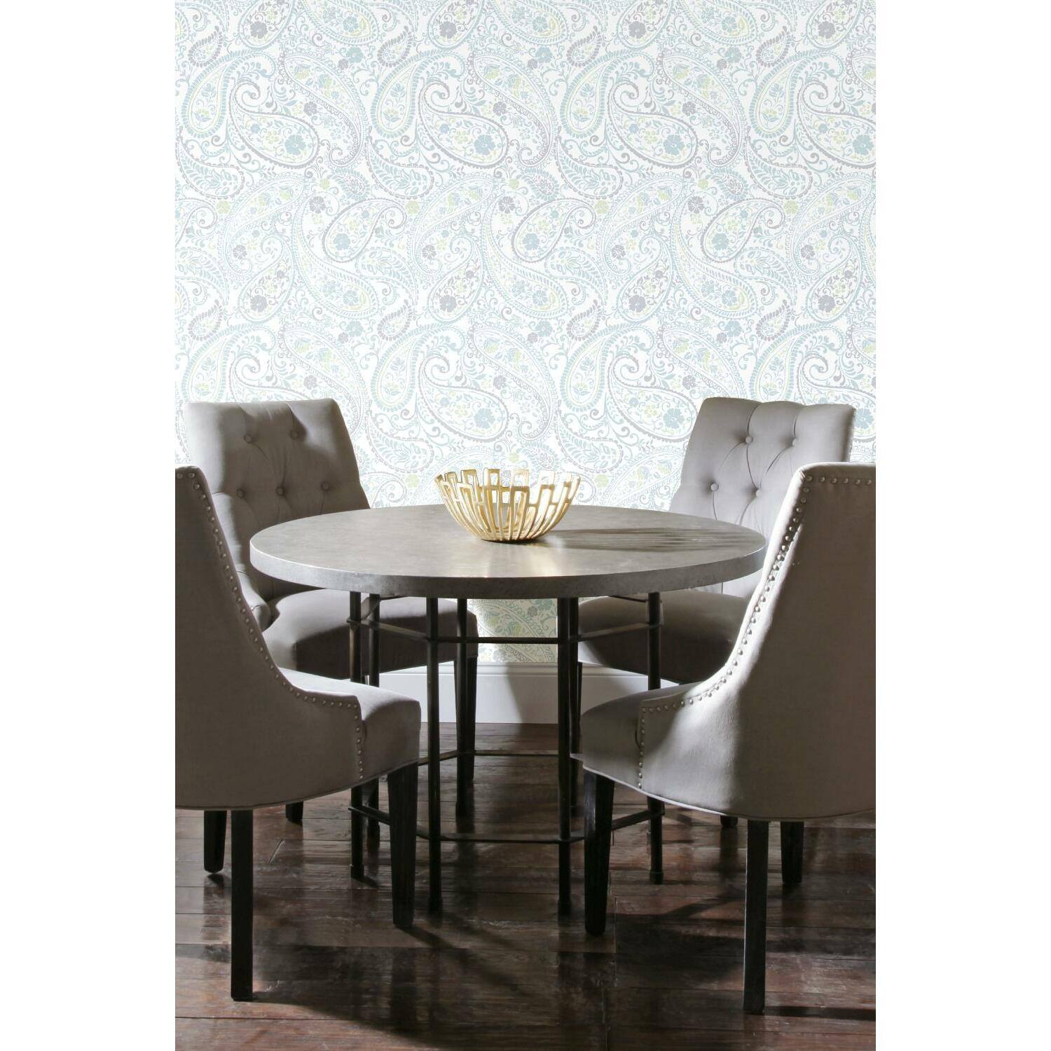 RoomMates Paisley Prince Peel & Stick Wallpaper