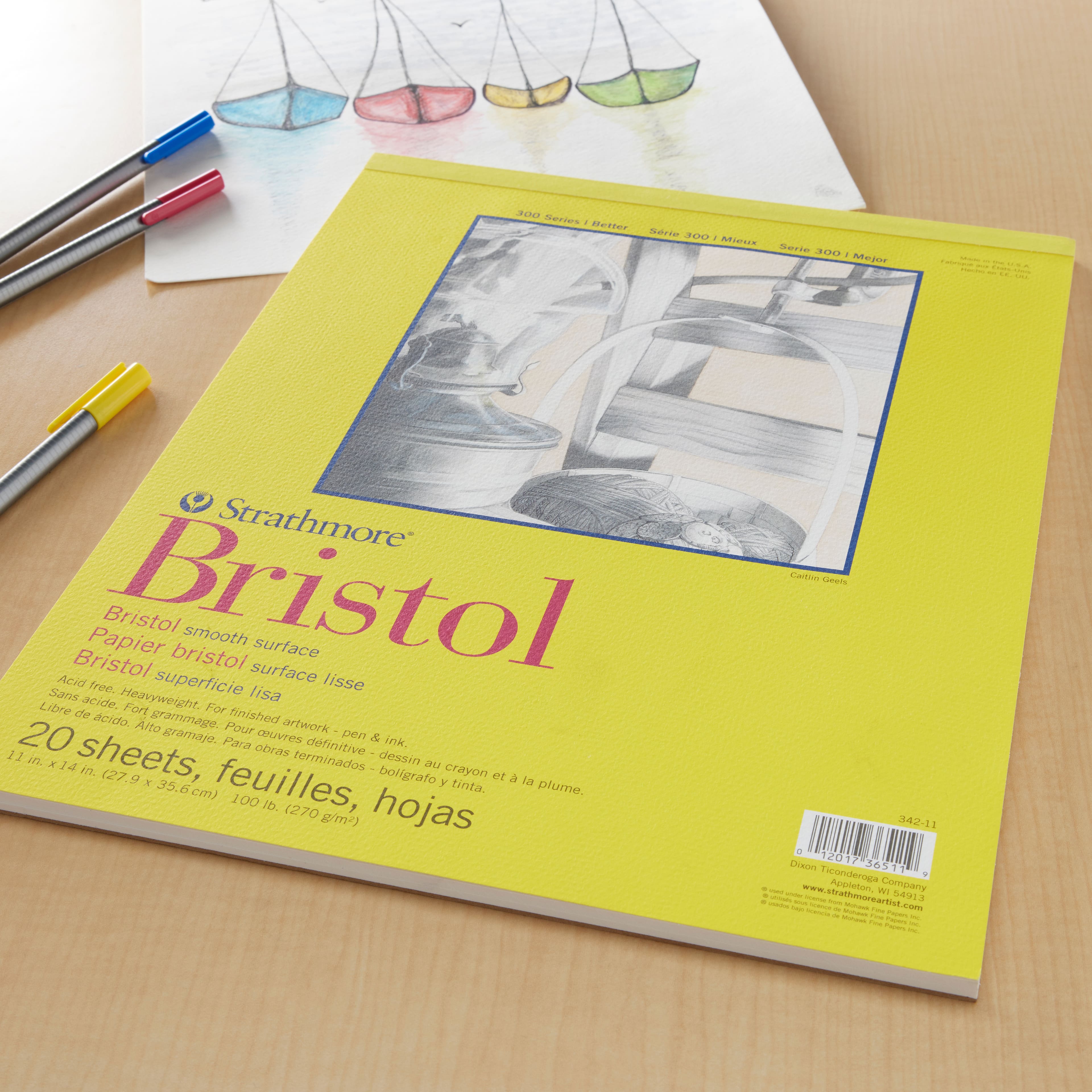 12 Pack: Strathmore® 300 Series Bristol Smooth Pad