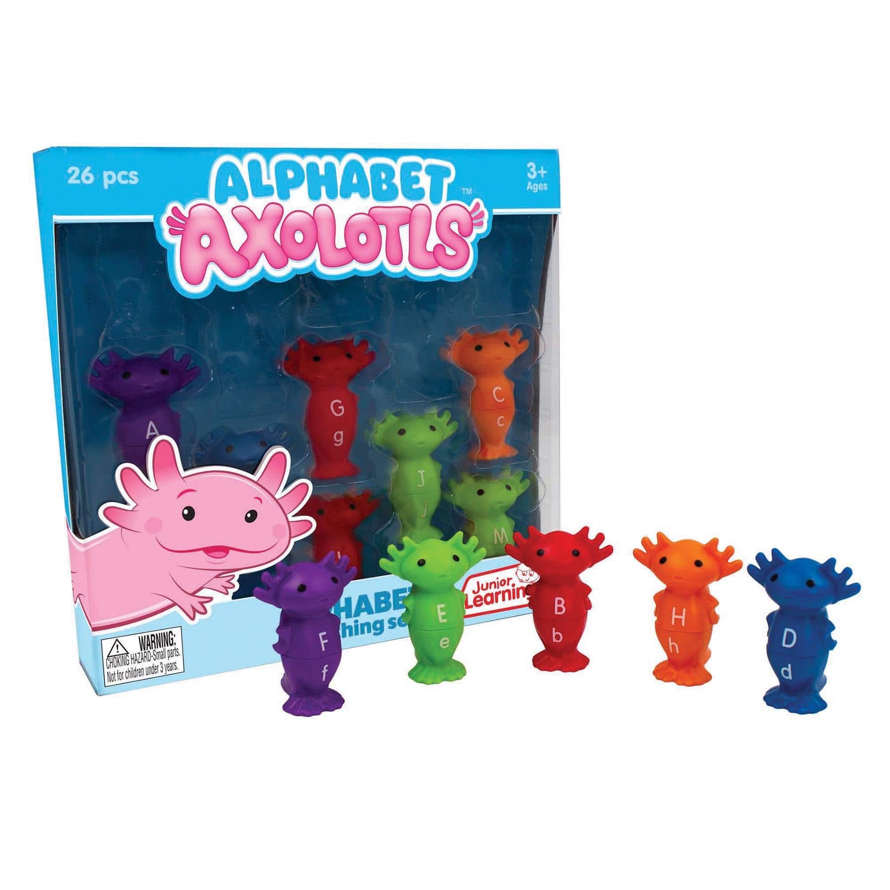 Junior Learning® Alphabet Axolotls Alphabet Matching Set