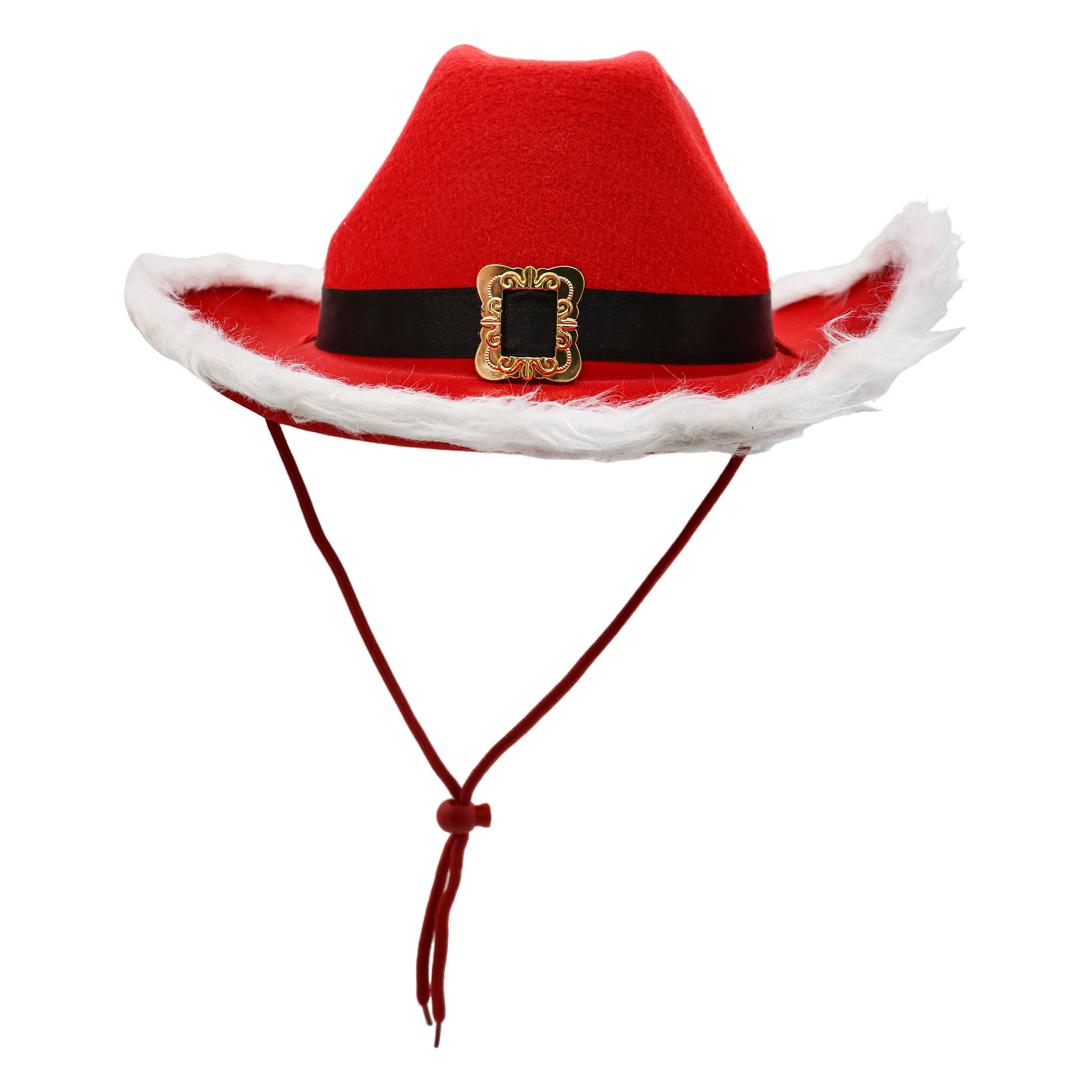 Santa Light Up Cowboy Hat by Celebrate It&#x2122;