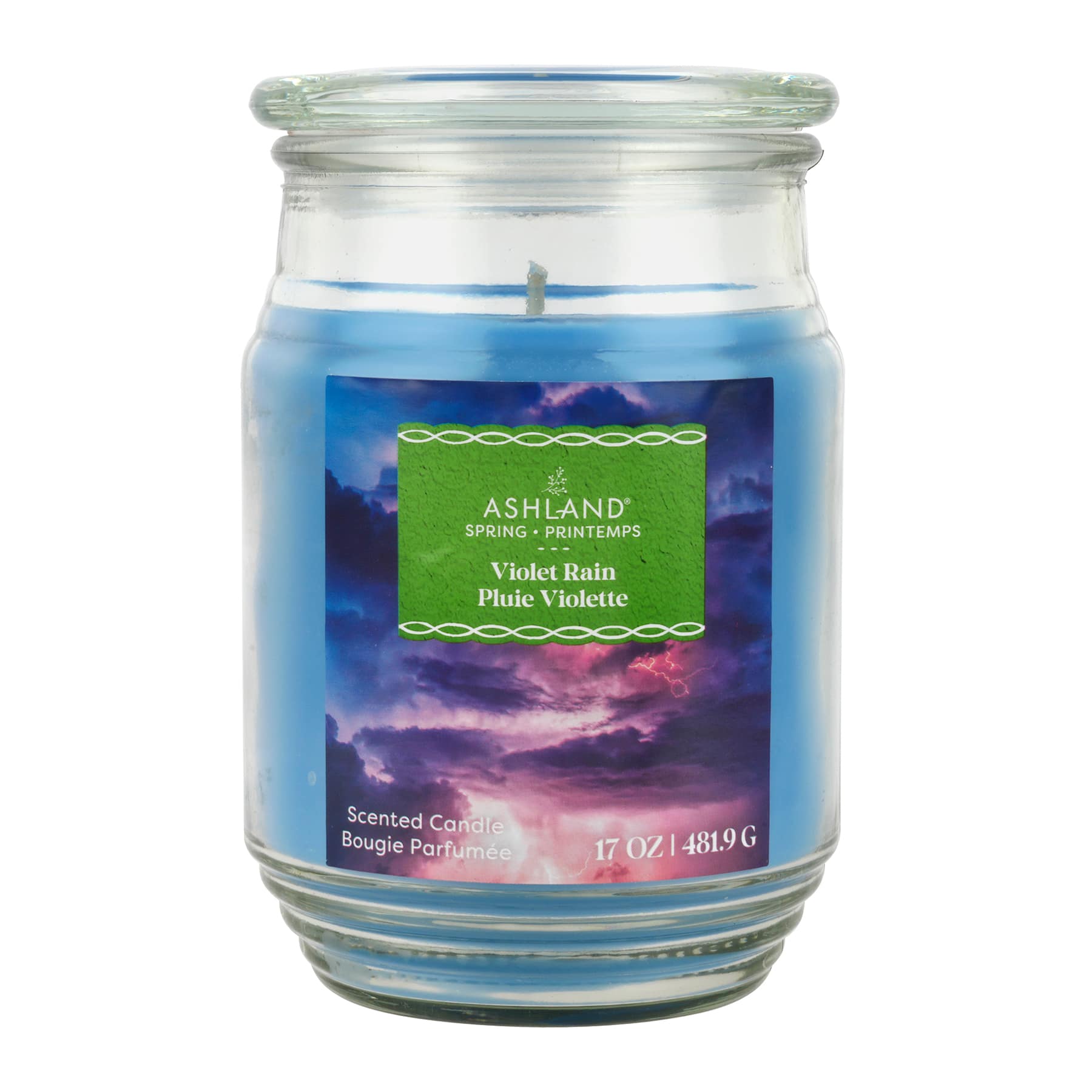 Violet Rain Scented Jar Candle by Ashland&#xAE;