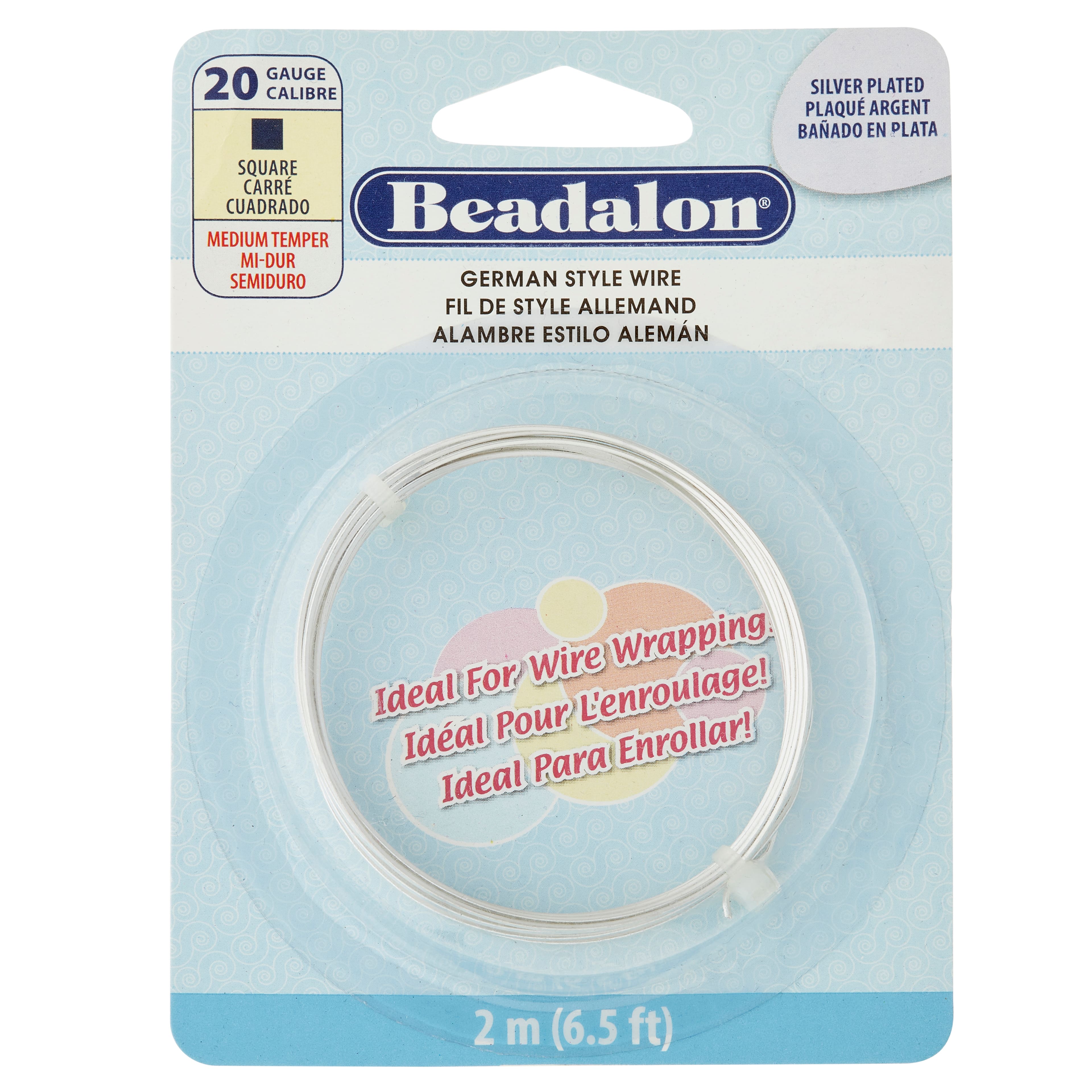 Beadalon® German Style Wire, Square