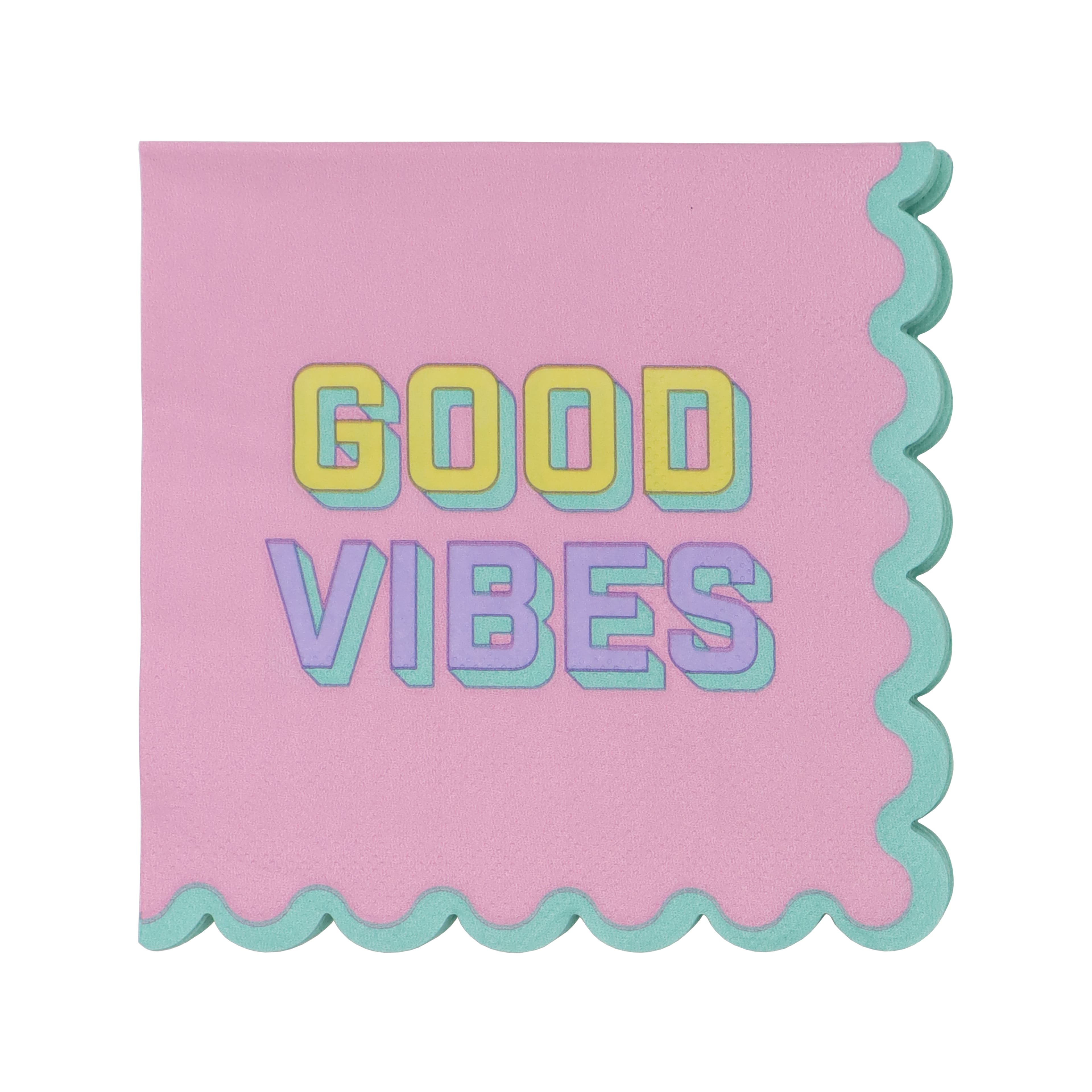Good Vibes Beverage Napkins, 20ct. by Celebrate It™