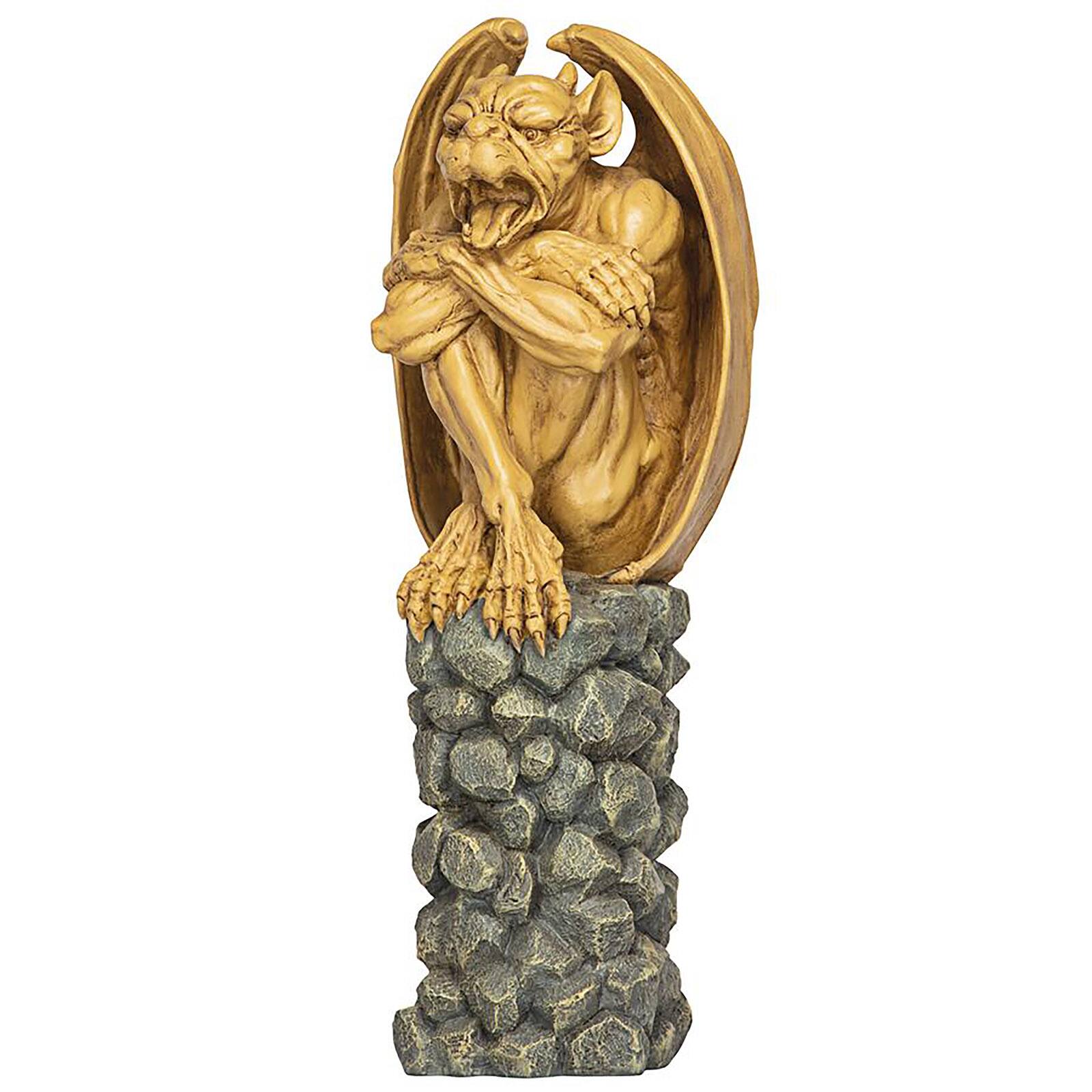 Design Toscano 20.5" Trystan Gargoyle Sentry of the Night Sculpture