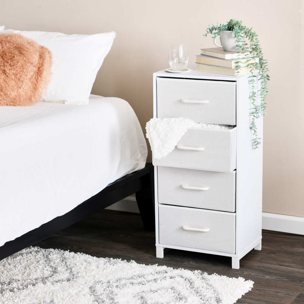 Household Essentials 33&#x22; 4-Drawer Dresser