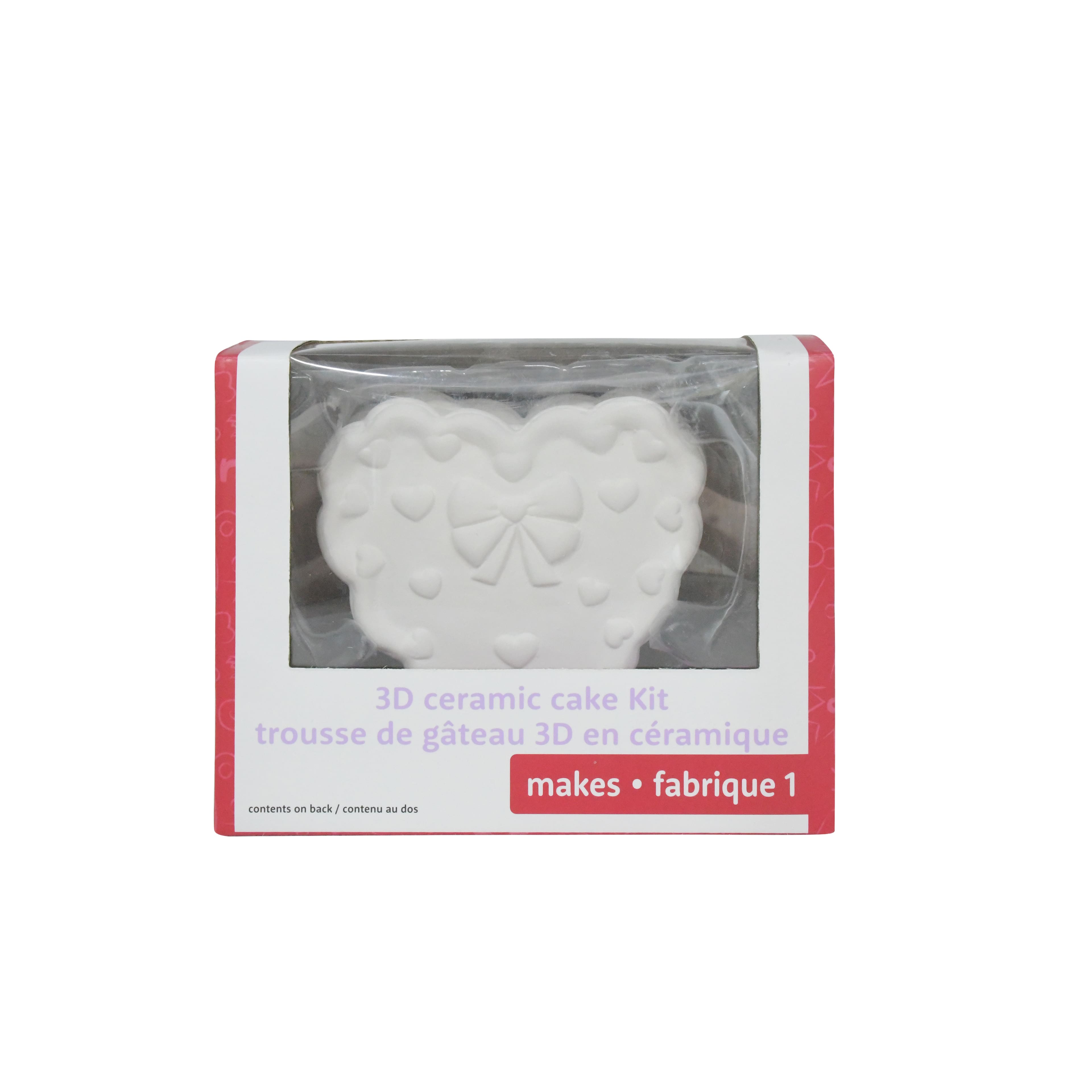 Valentine's Day 3D Ceramic Cake Kit by Creatology™