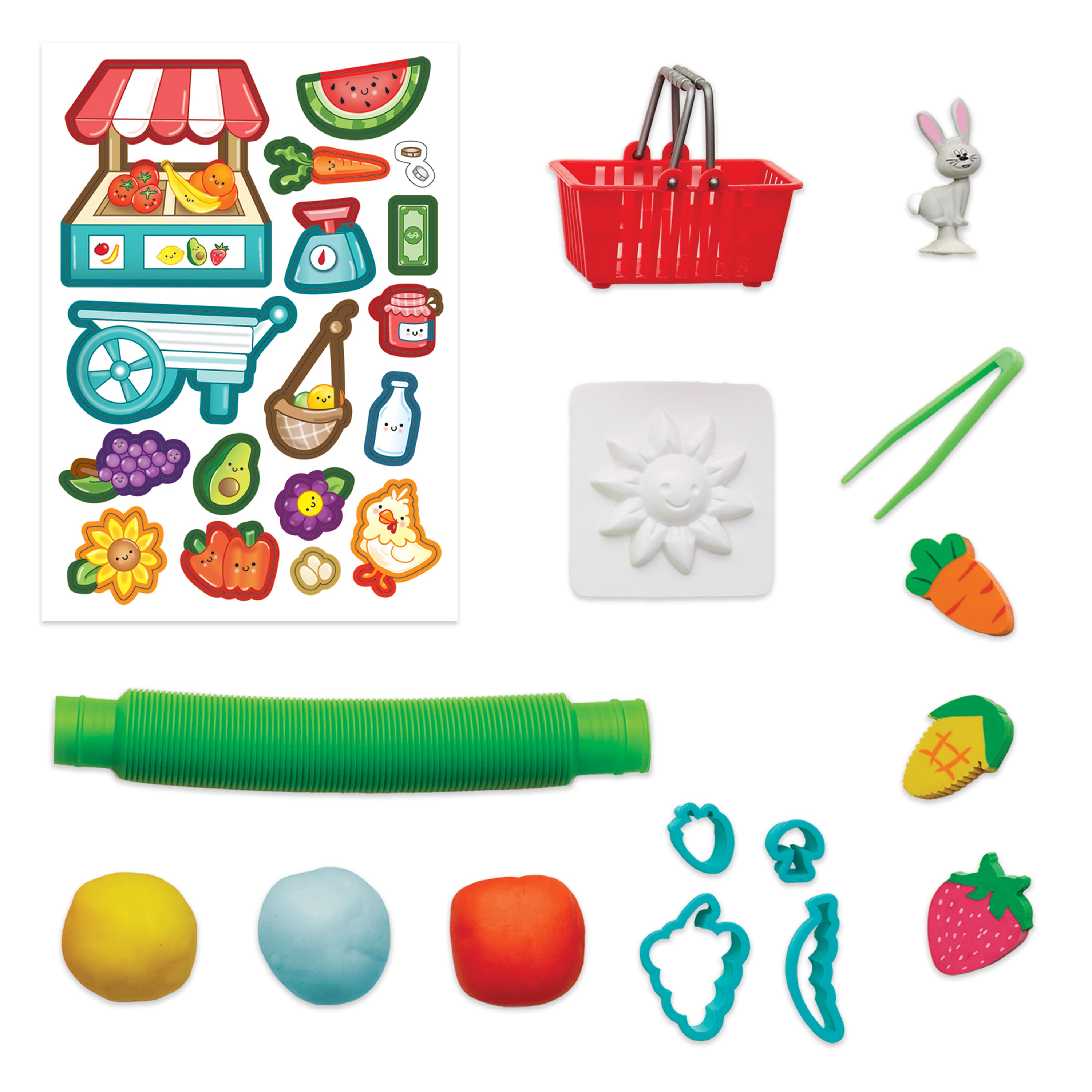 Creativity for Kids® Sensory on the Go Farmer's Market Play Kit