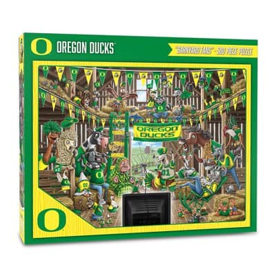 College Barnyard Fans 500 Piece Puzzle By Youthefan in Oregon Ducks | 18" x 24" | Michaels&reg;