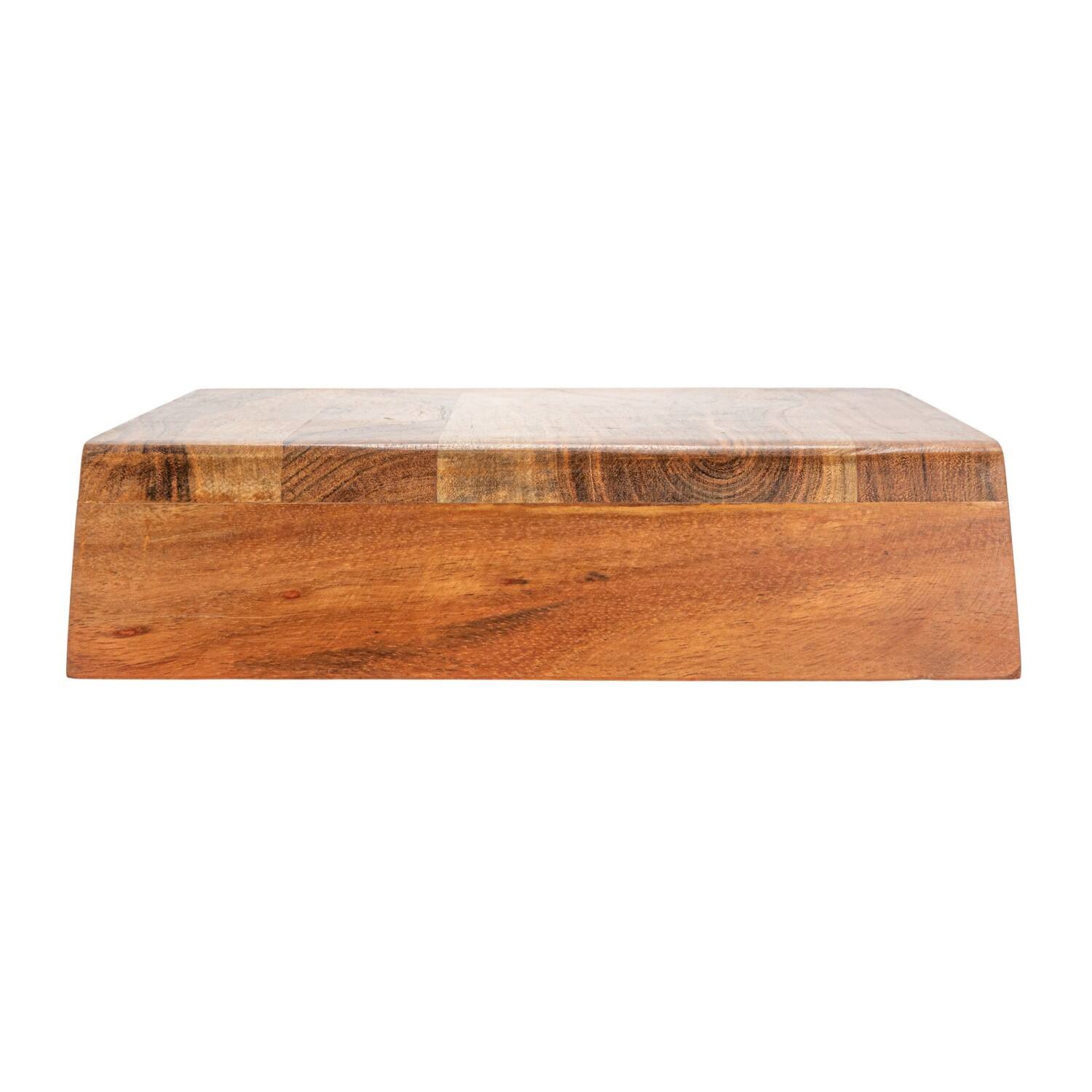 Hello Honey&#xAE; Natural Acacia Wood Nesting Pedestals Set