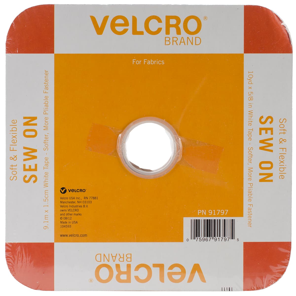 VELCRO&#xAE; Brand White Sew-On Tape