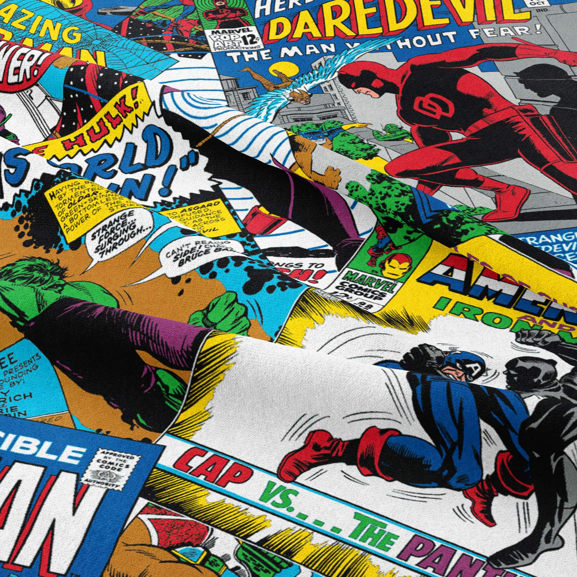 Marvel&#xAE; Comic Book Compilation Cotton Fabric