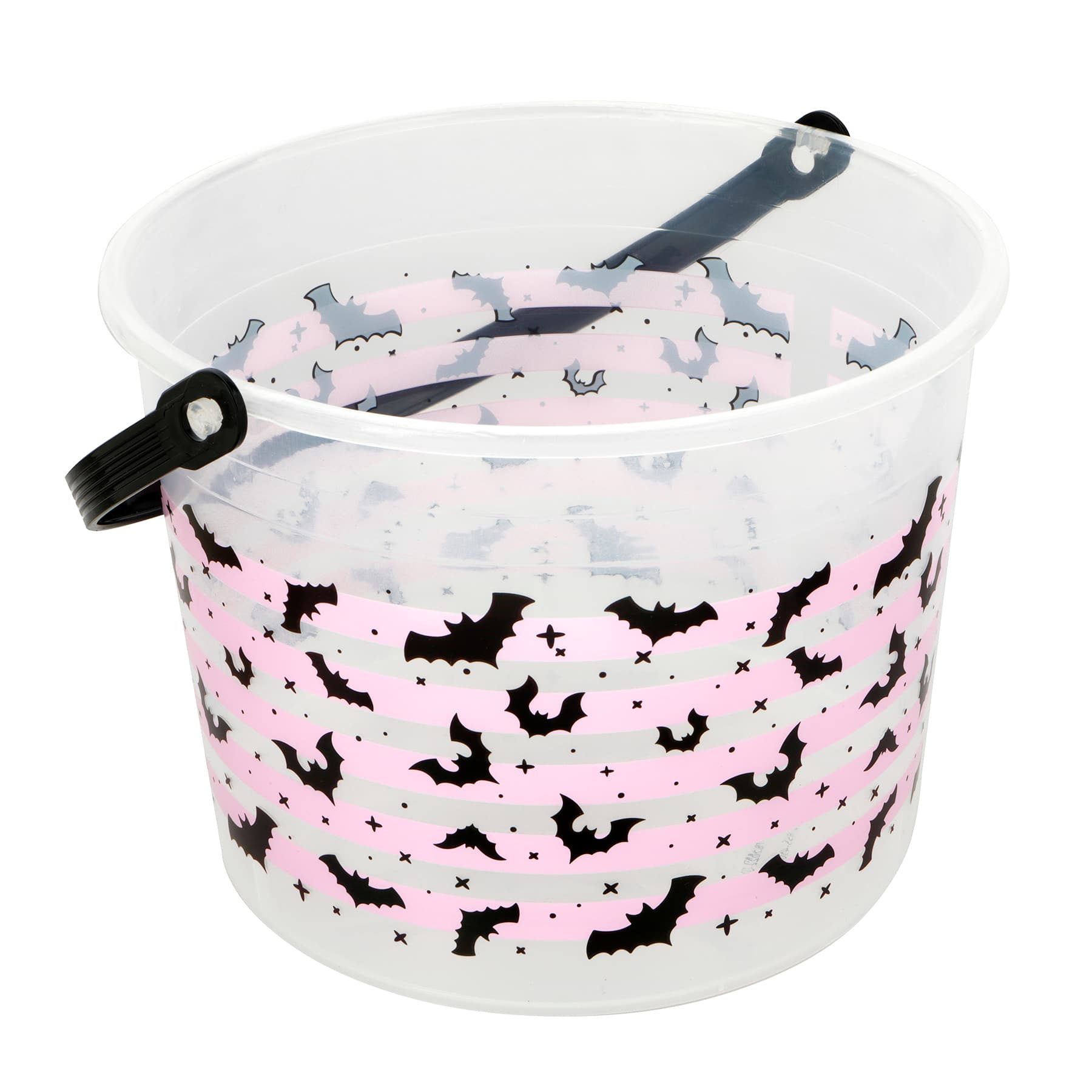 6.25" Black Bat Plastic Bucket by Creatology™