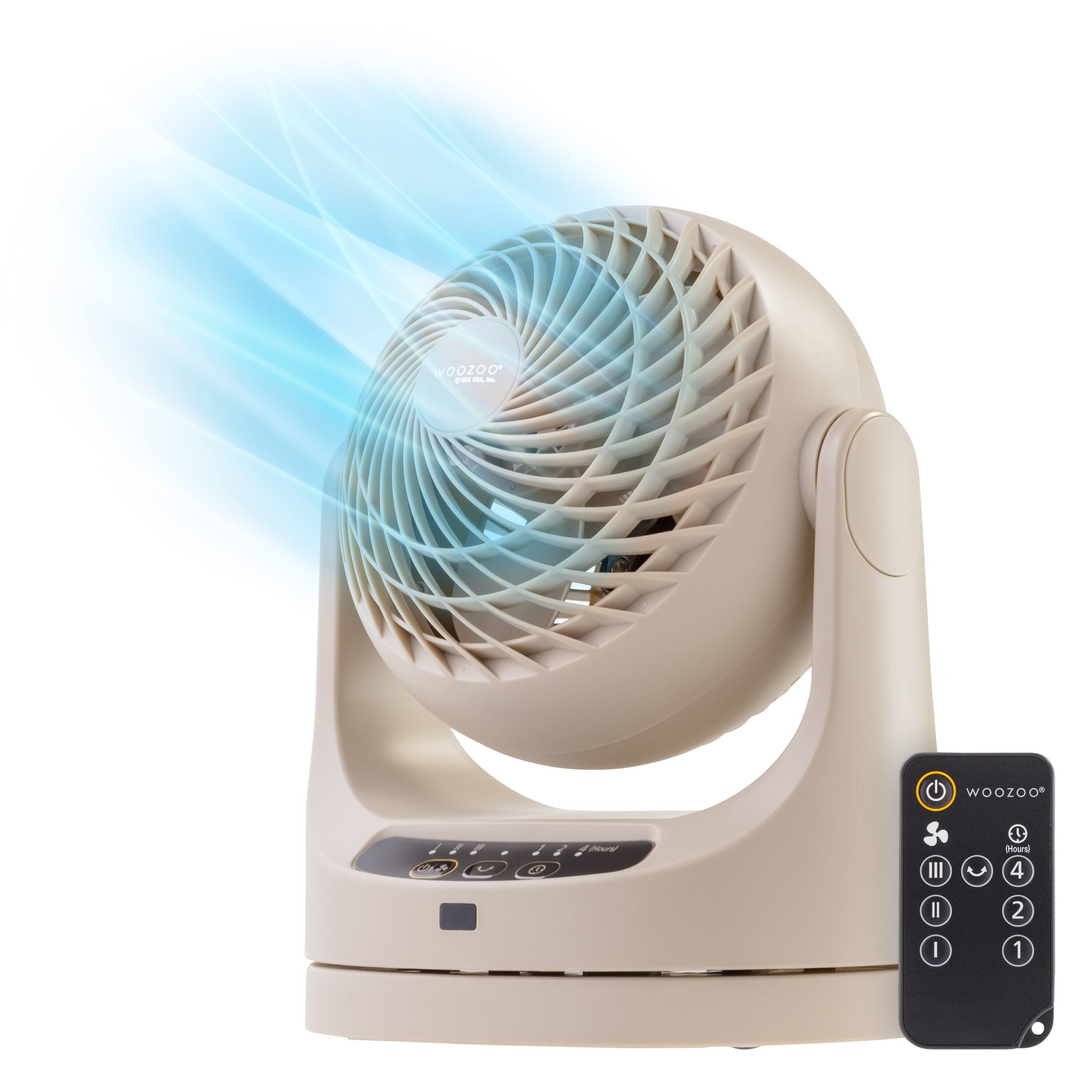 Iris® 11.25" Latte Fan with Remote