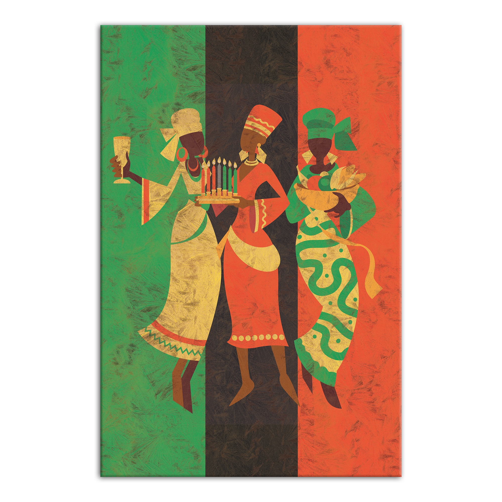Kwanzaa Celebration Canvas Wall Art