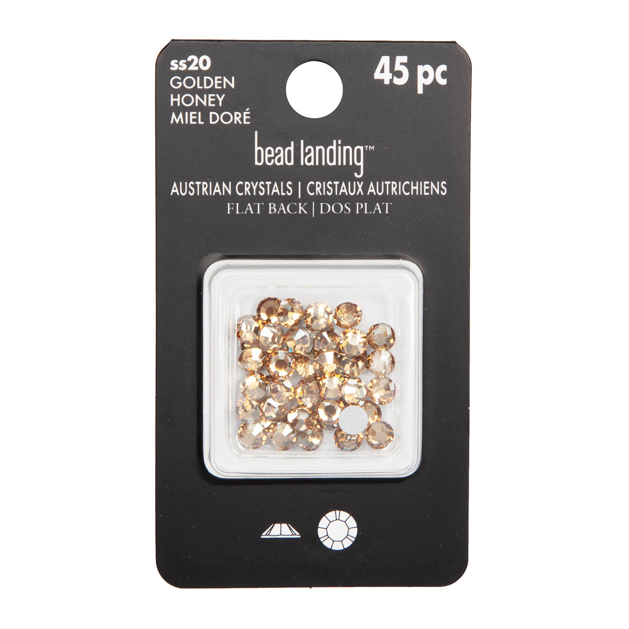 SS20 Round Flatback Austrian Crystals by Bead Landing&#x2122;, 45ct.