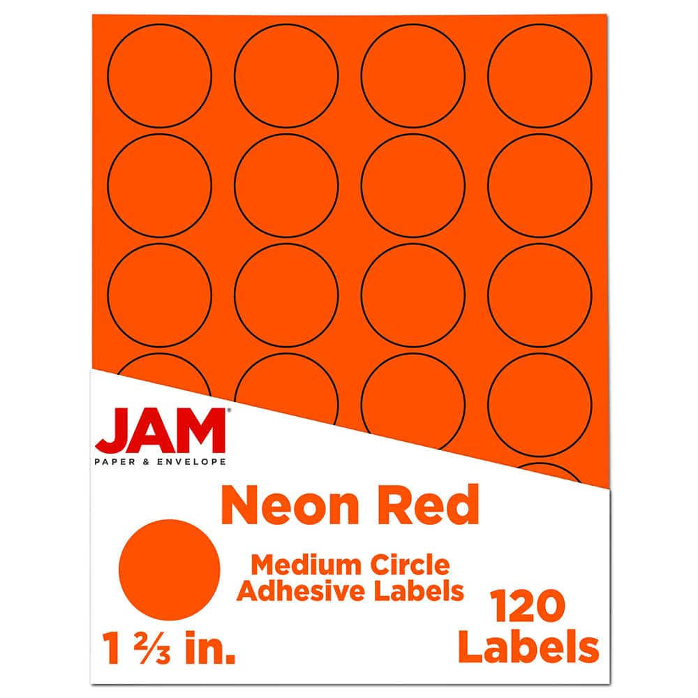 JAM Paper Circle Label Stickers