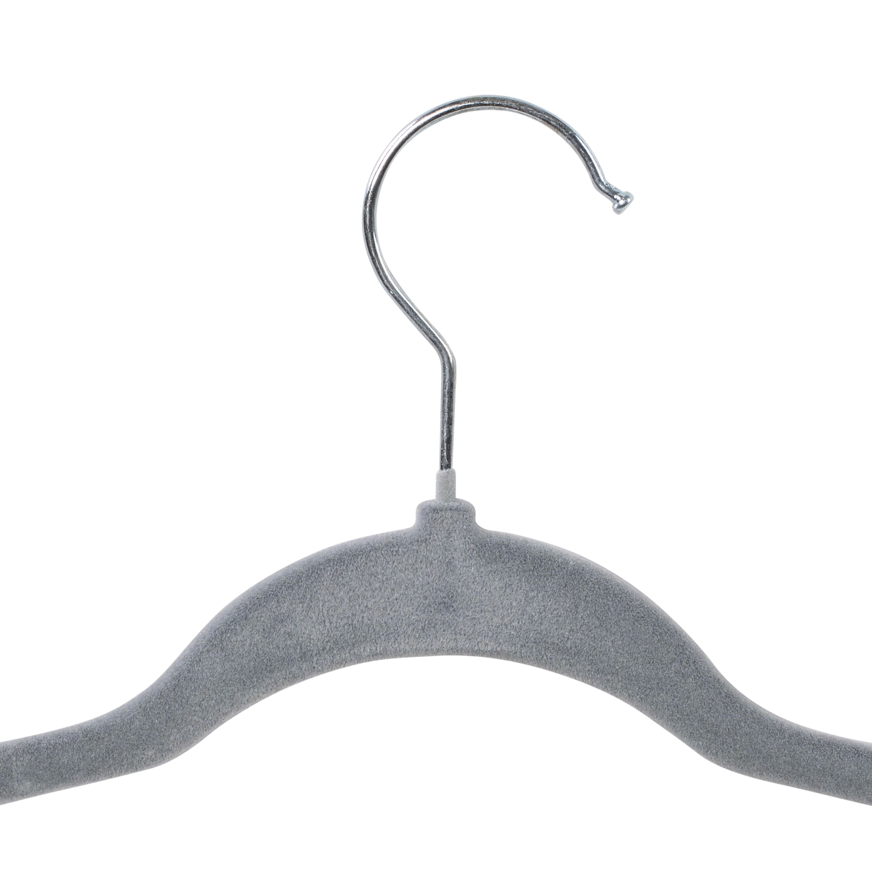 Honey Can Do Black Slim-Profile Non-Slip Velvet Hangers, 35ct., Michaels