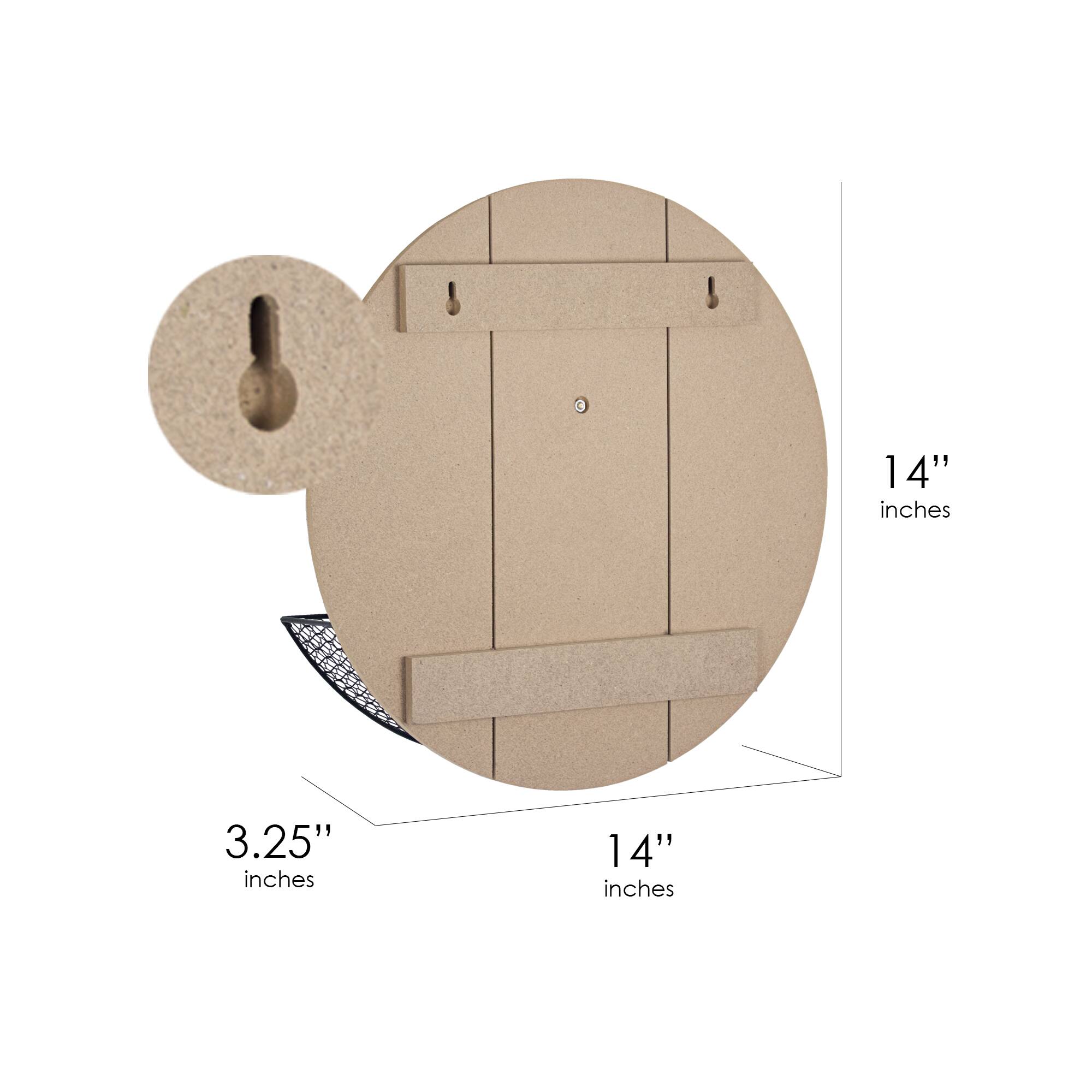 14" Make Beer Not War Wall Mounted Bottle Opener