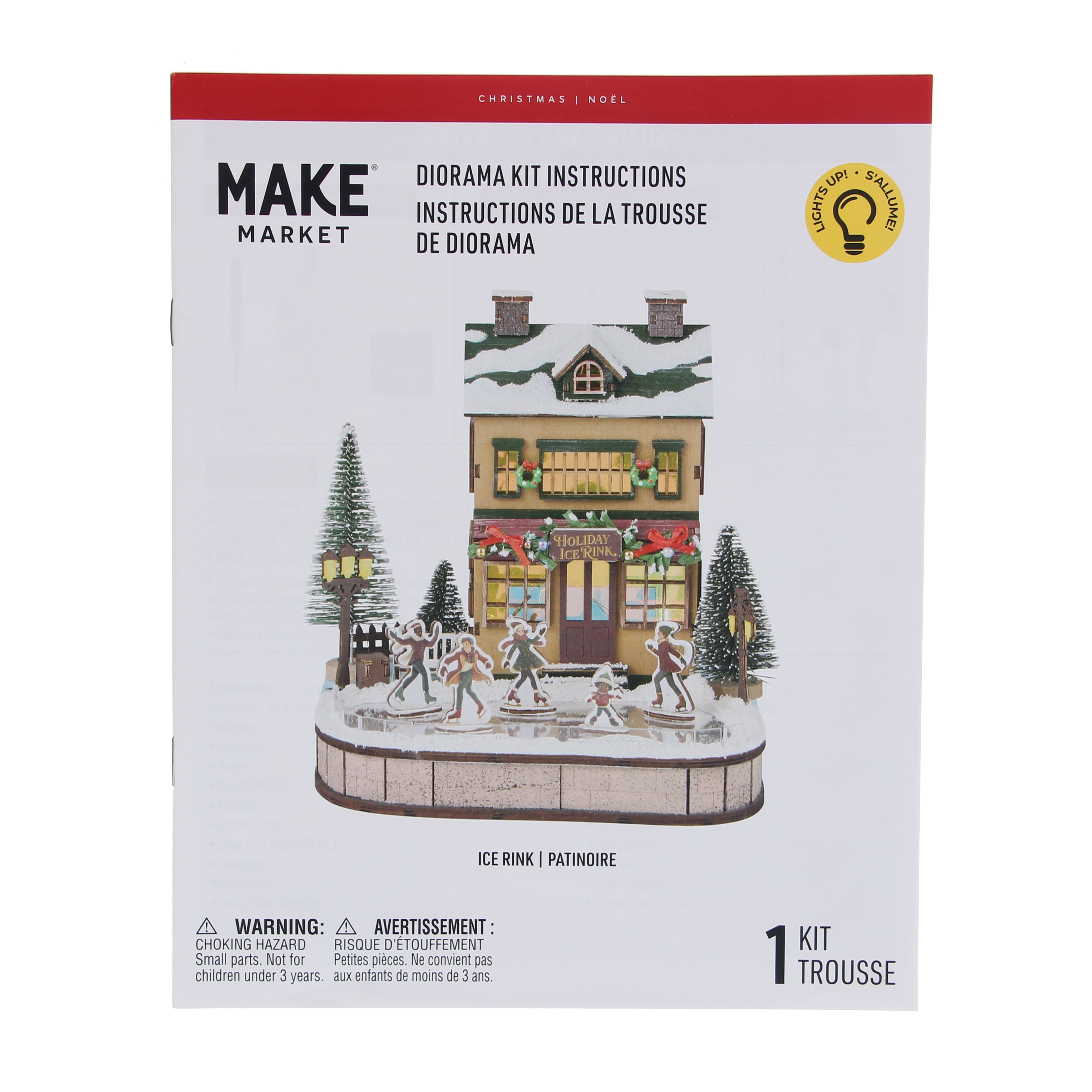 Ice Rink Diorama Kit by Make Market&#xAE;