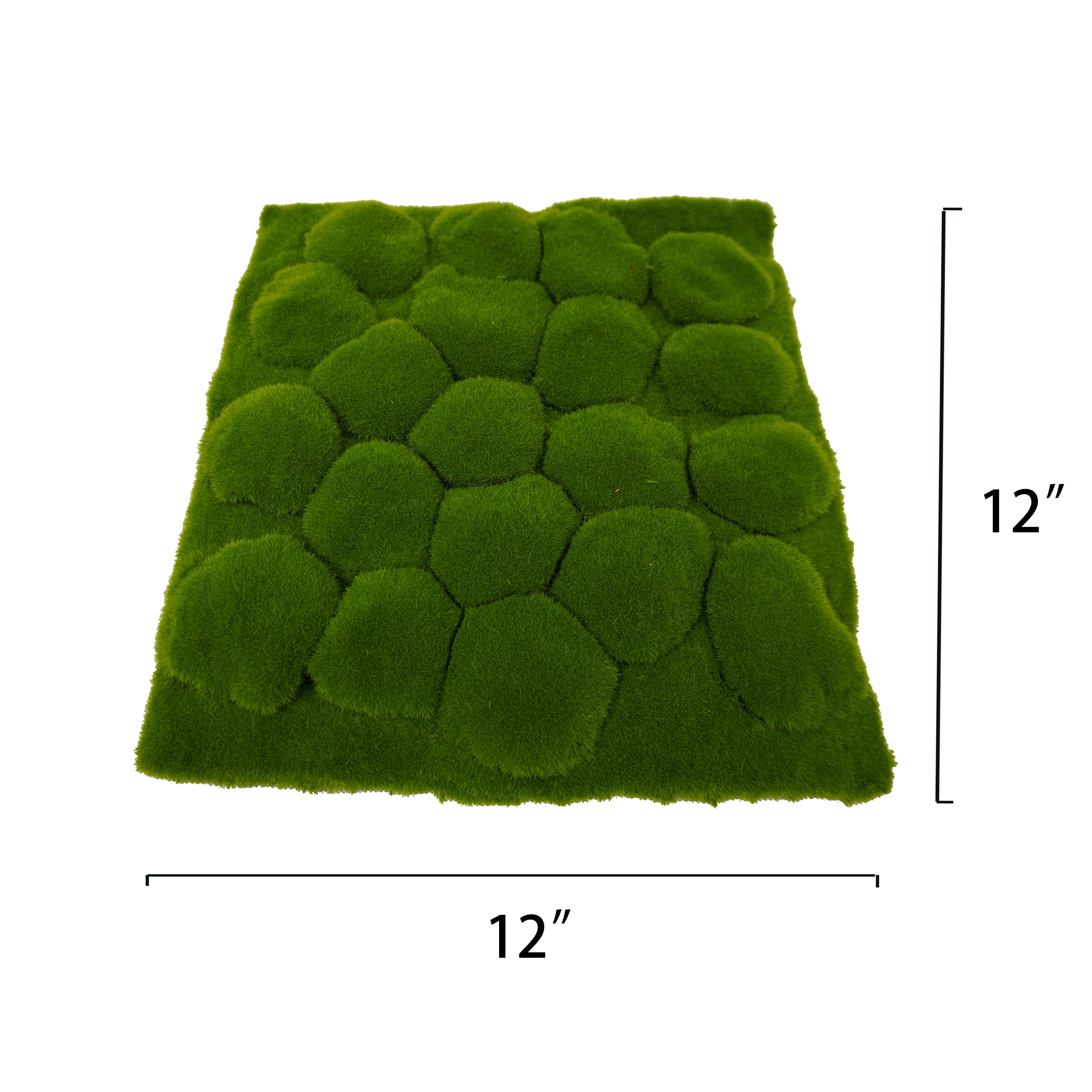 12&#x22; Faux Bumpy Moss Square Mat by Ashland&#xAE;
