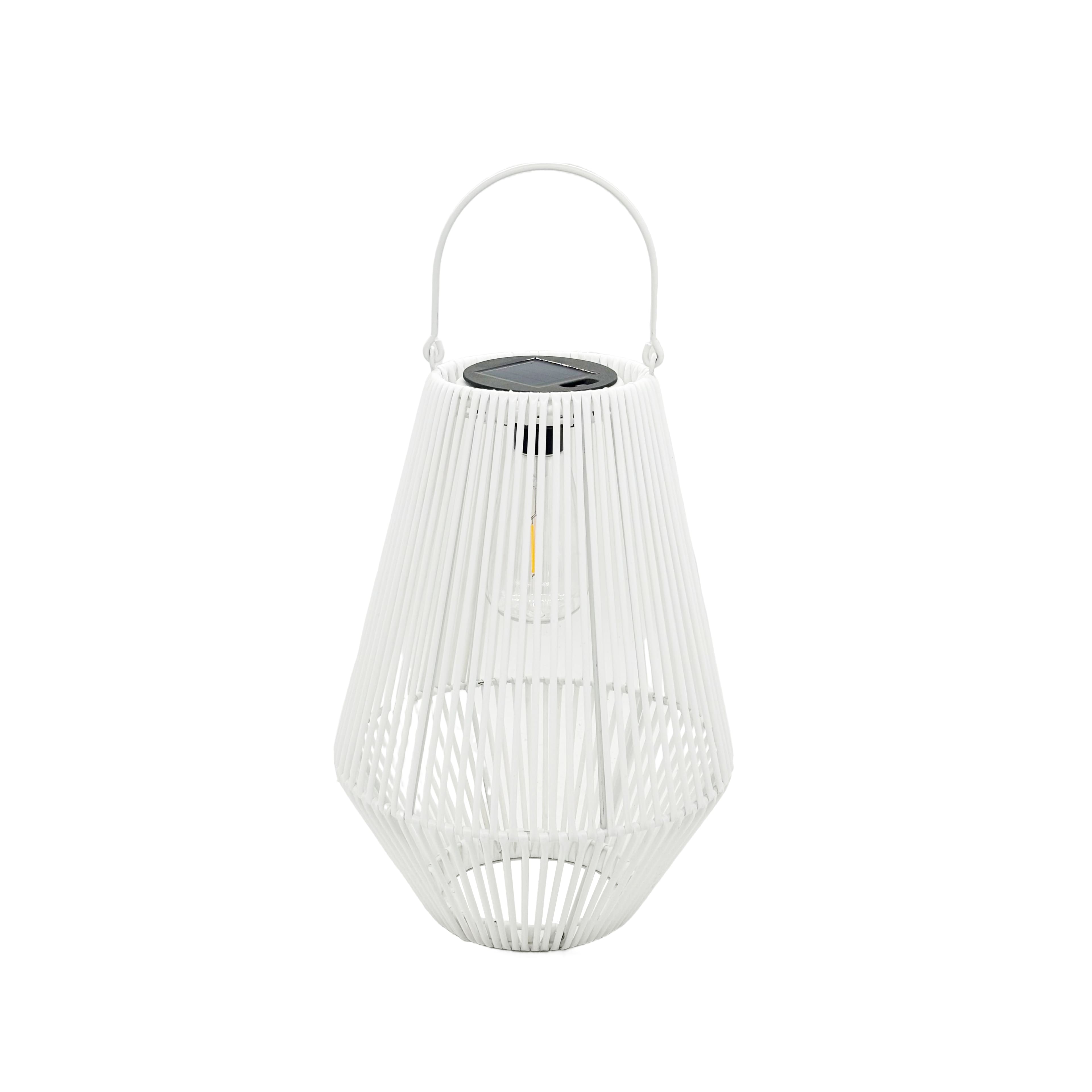 13.5&#x22; Cage Solar Lantern by Ashland&#xAE;