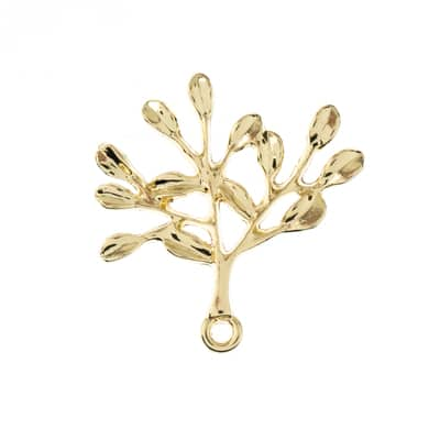 John Bead Beadwork Findings Gold Branch Pendant, 4ct. | Michaels